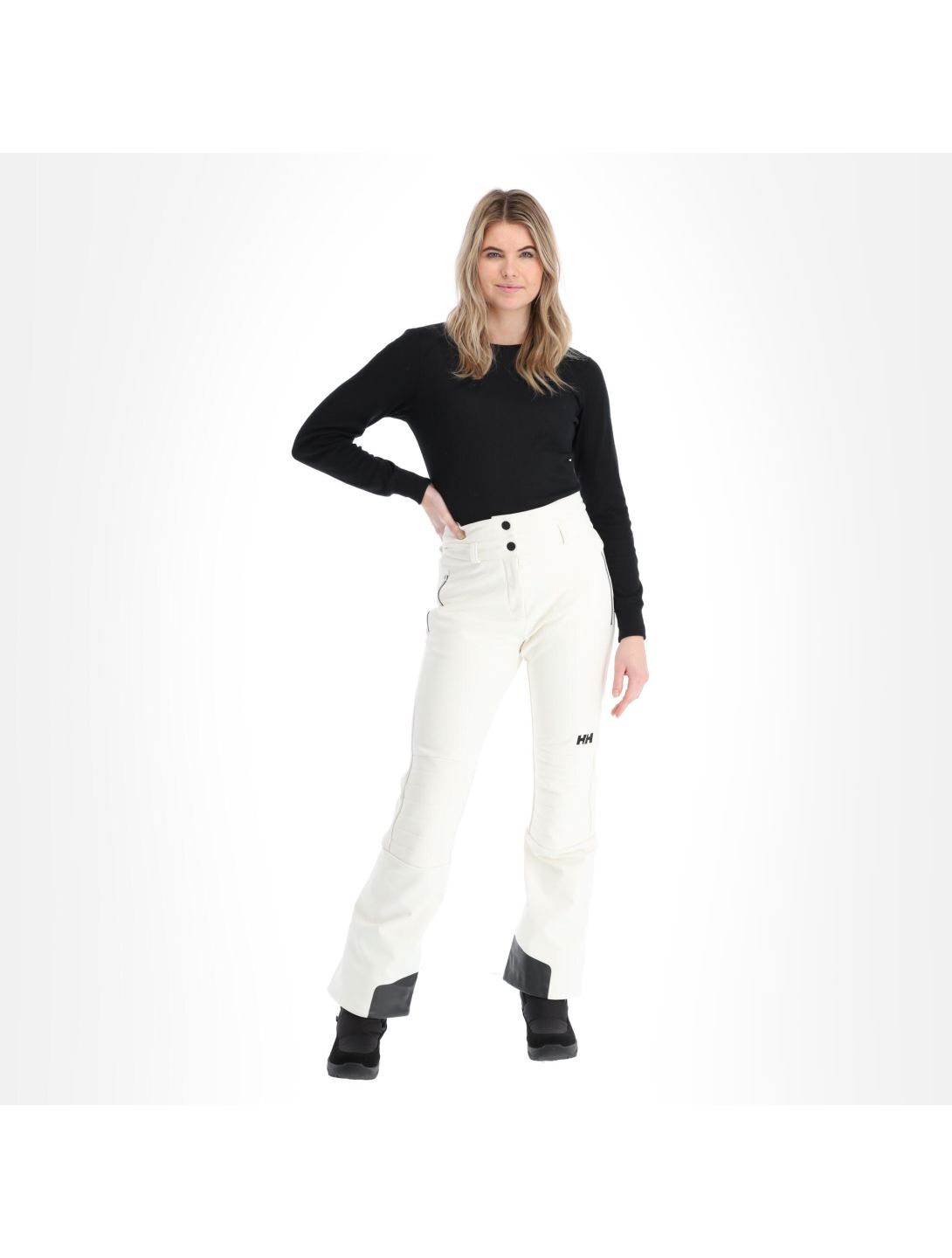 Helly Hansen, Avanti Stretch pantalones de esquí mujeres snow blanco 