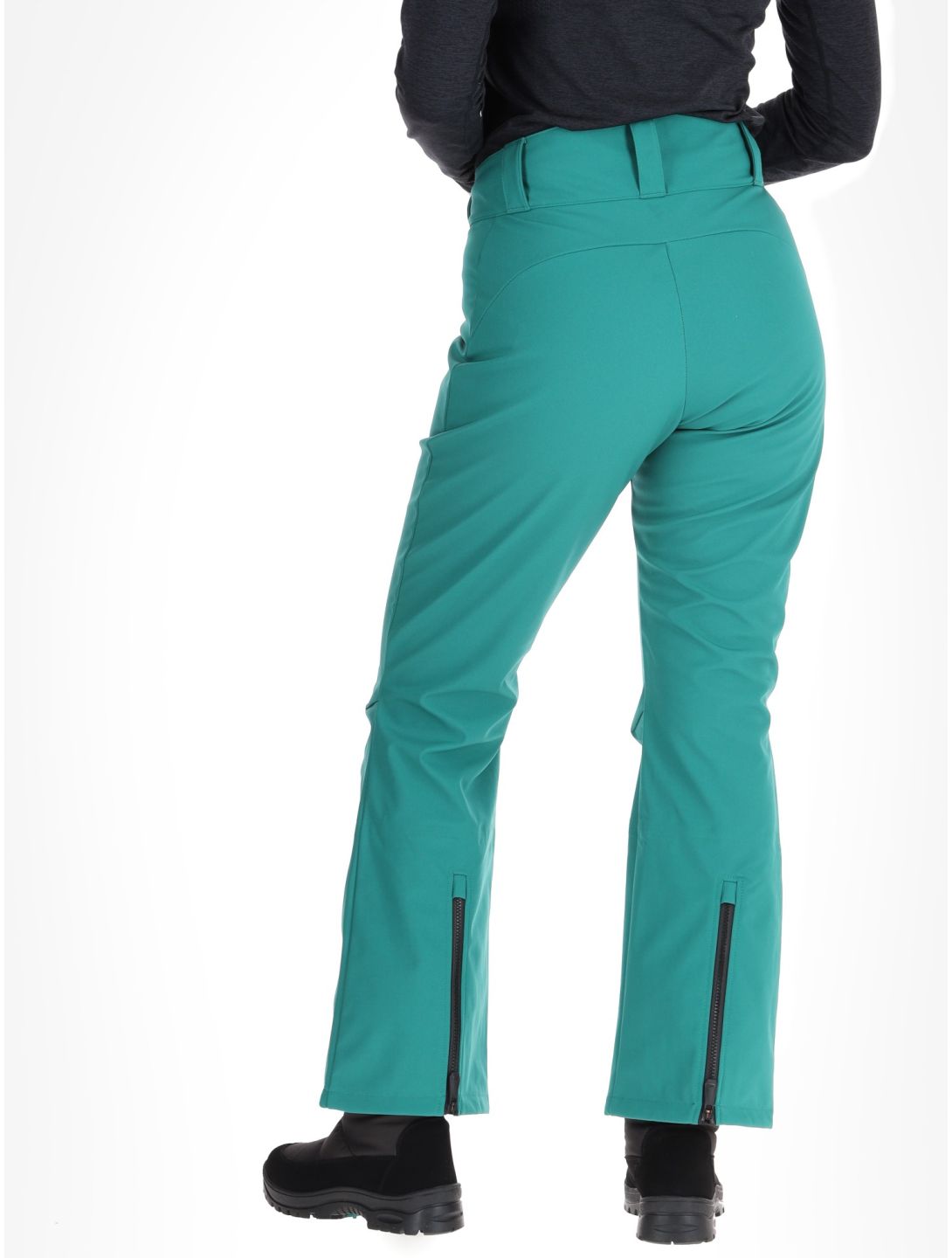 Helly Hansen, W Bellissimo 2 pantalones de esquí softshell mujeres Emerald verde 