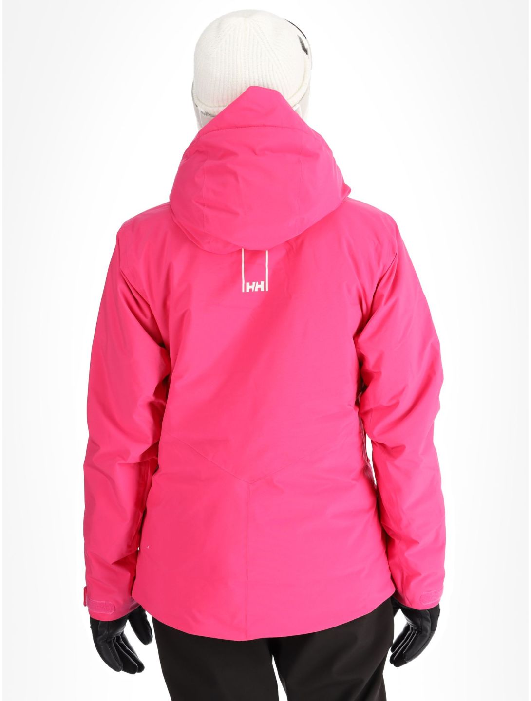 Helly Hansen, W Edge 3.0 chaqueta de esquí mujeres Dragon Fruit Black negro, rosa 