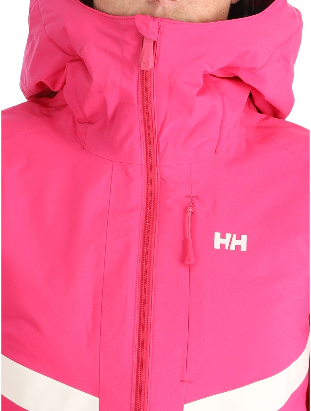 Helly Hansen, W Edge 3.0 chaqueta de esquí mujeres Dragon Fruit Black negro, rosa 