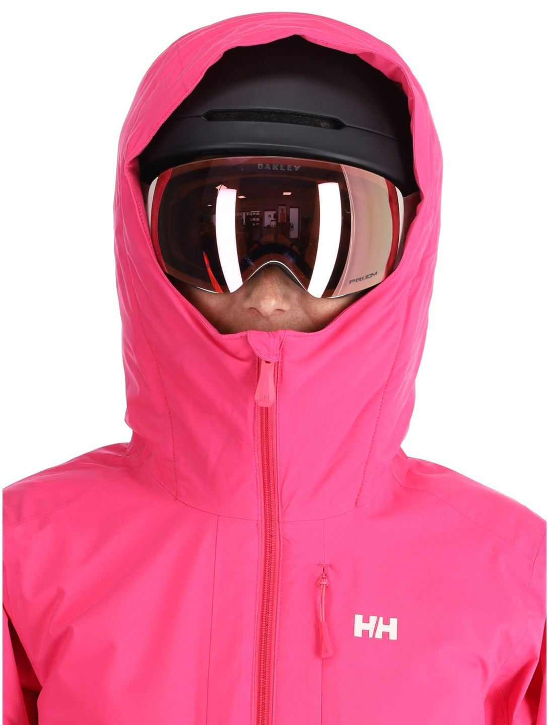 Helly Hansen, W Edge 3.0 chaqueta de esquí mujeres Dragon Fruit Black negro, rosa 