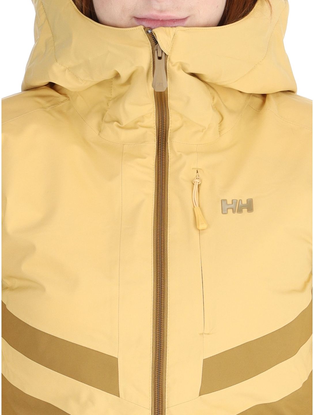 Helly Hansen, W Edge 3.0 chaqueta de esquí mujeres Sand amarillo 