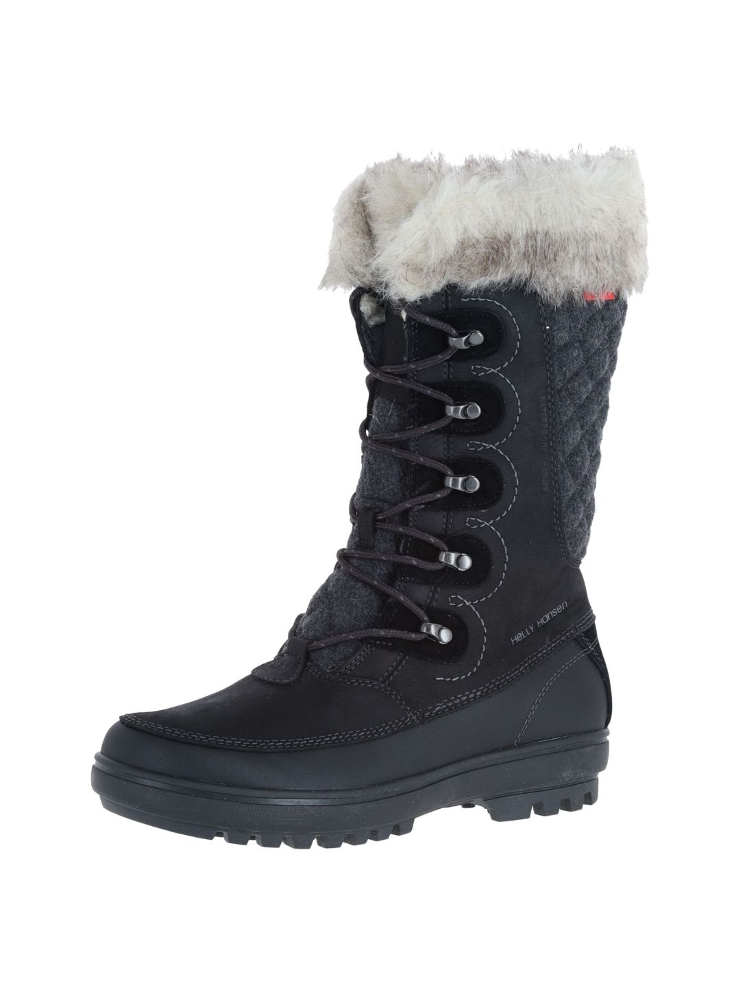 Helly Hansen, W Garibaldi VL botas de nieve mujeres Jet Black negro 