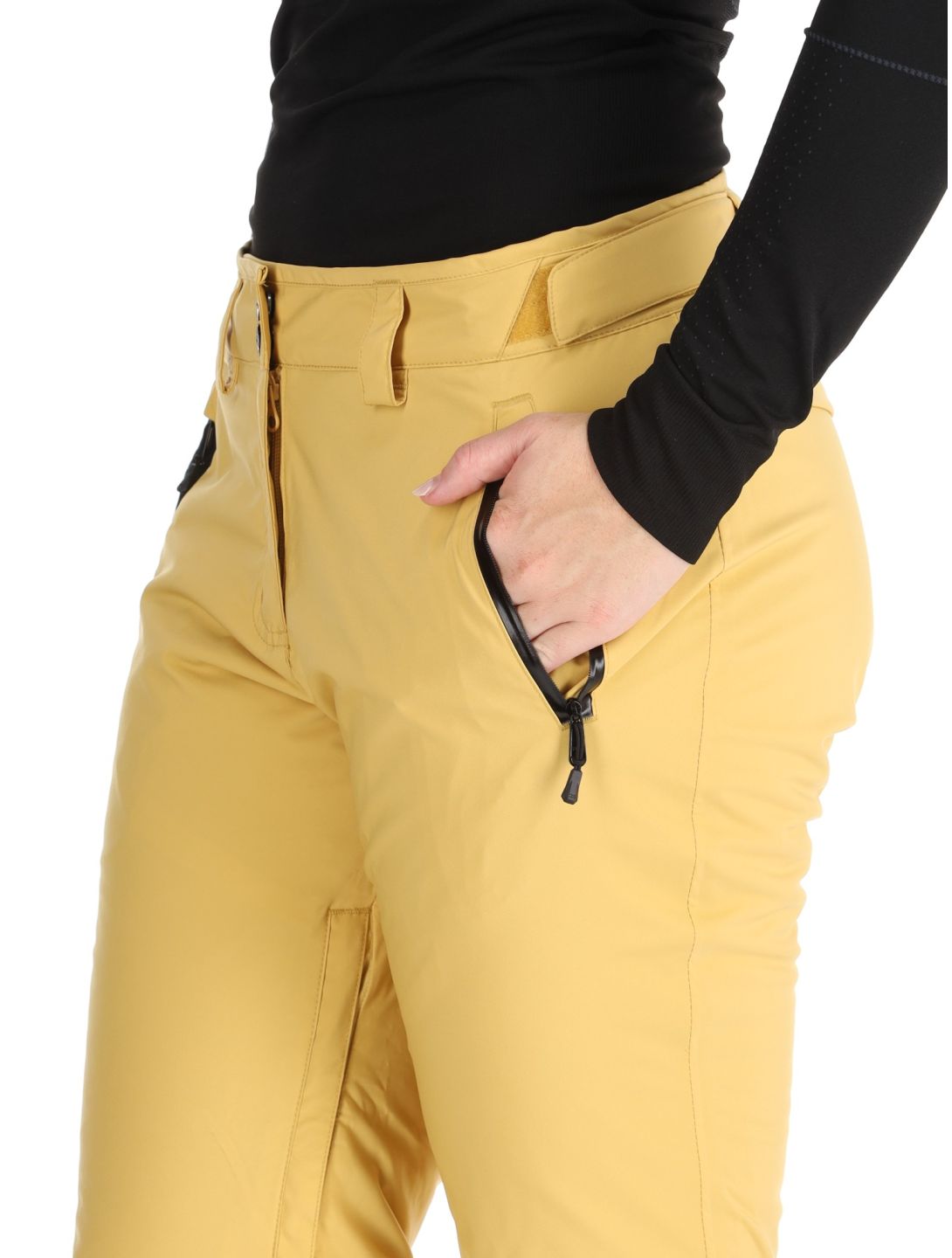 Helly Hansen, W Legendary Insulated pantalones de esquí mujeres Sand amarillo 