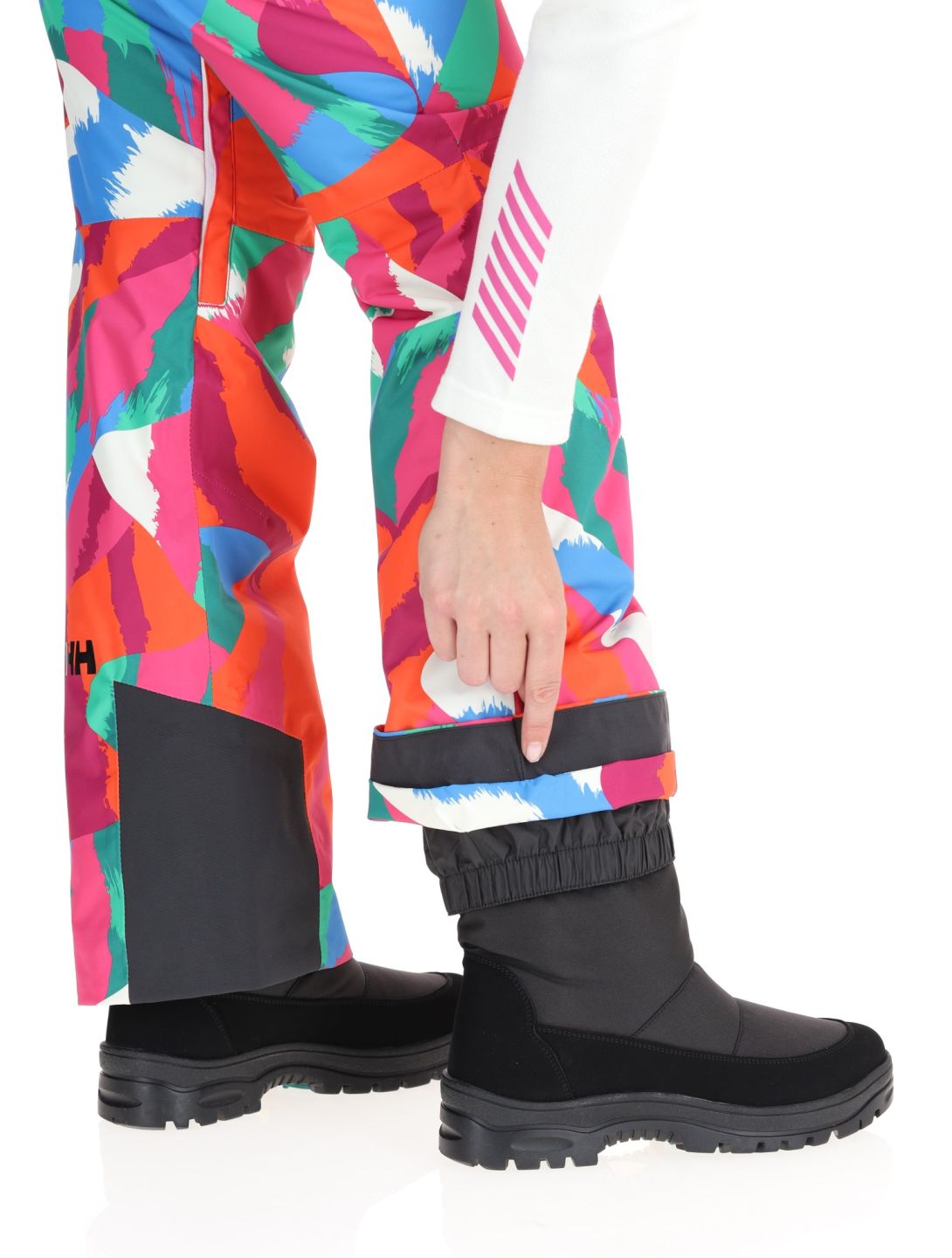 Helly Hansen, W Legendary Insulated pantalones de esquí mujeres JPB AOP multicolor 