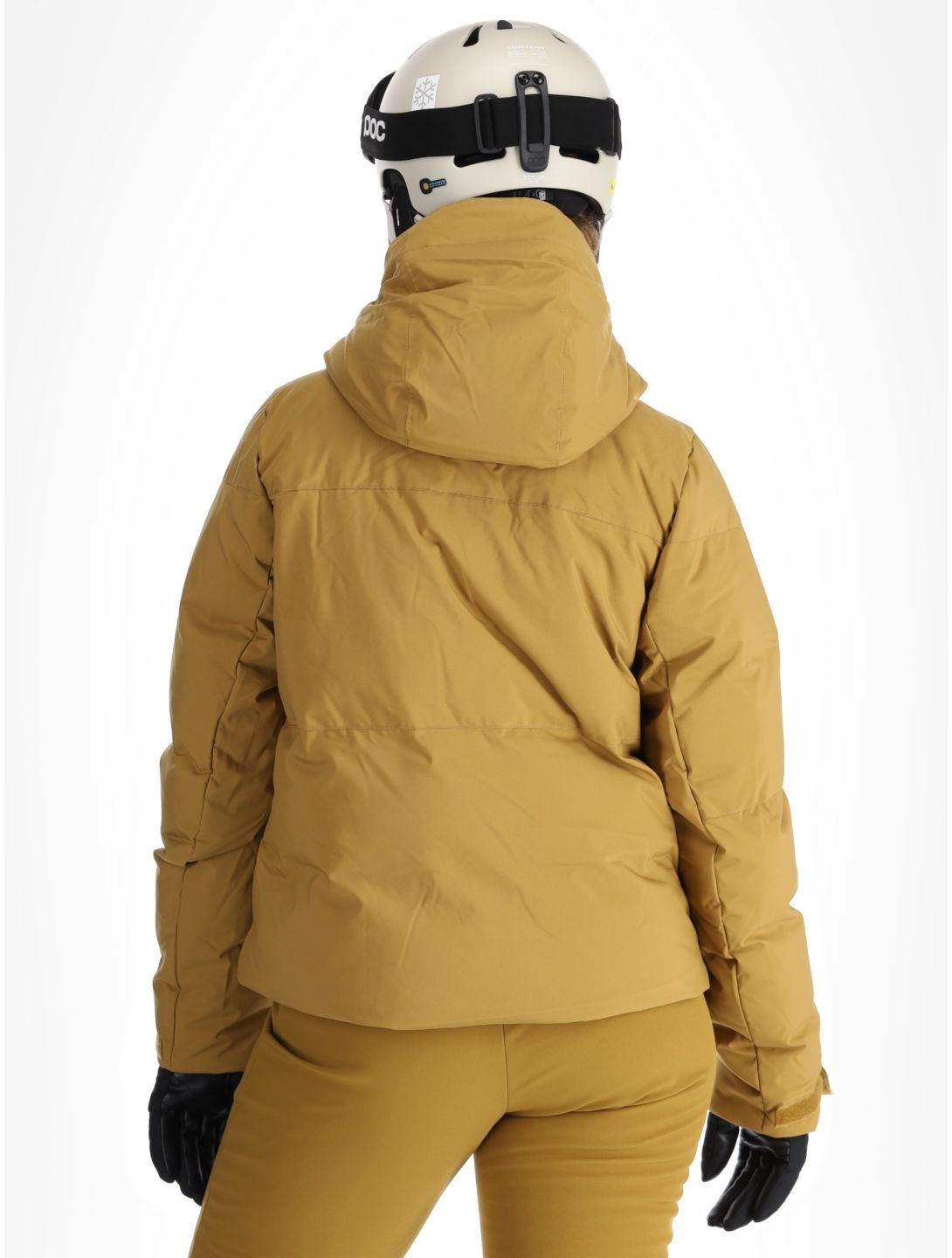 Helly Hansen, W Nora Short Puffy chaqueta de esquí mujeres Lynx amarillo 