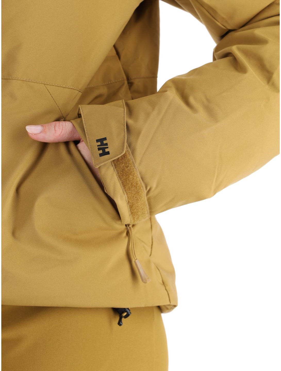 Helly Hansen, W Nora Short Puffy chaqueta de esquí mujeres Lynx amarillo 