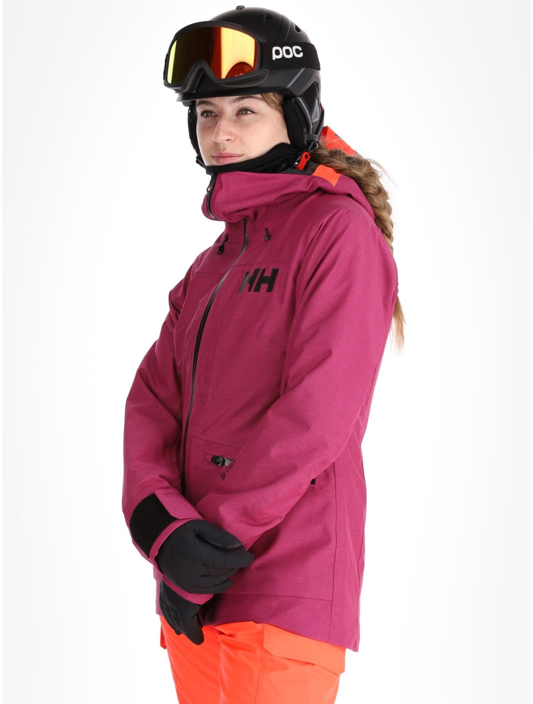 Helly Hansen, W Powderqueen 3.0 chaqueta de esquí mujeres Magenta púrpura 