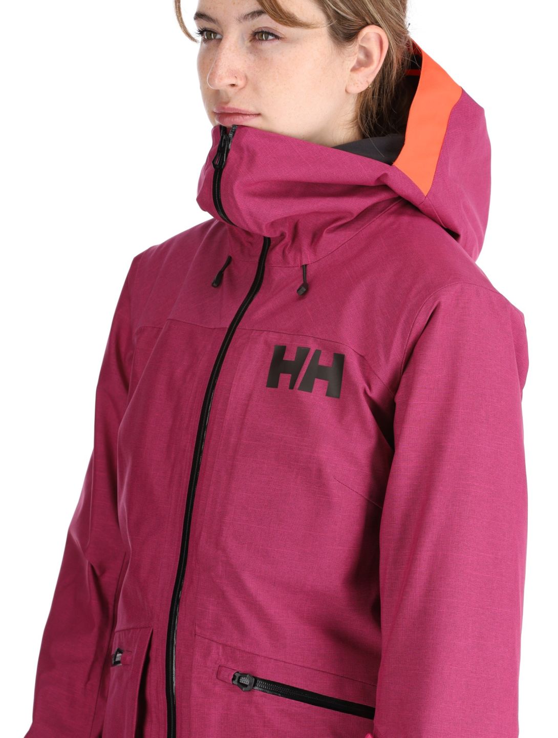 Helly Hansen, W Powderqueen 3.0 chaqueta de esquí mujeres Magenta púrpura 