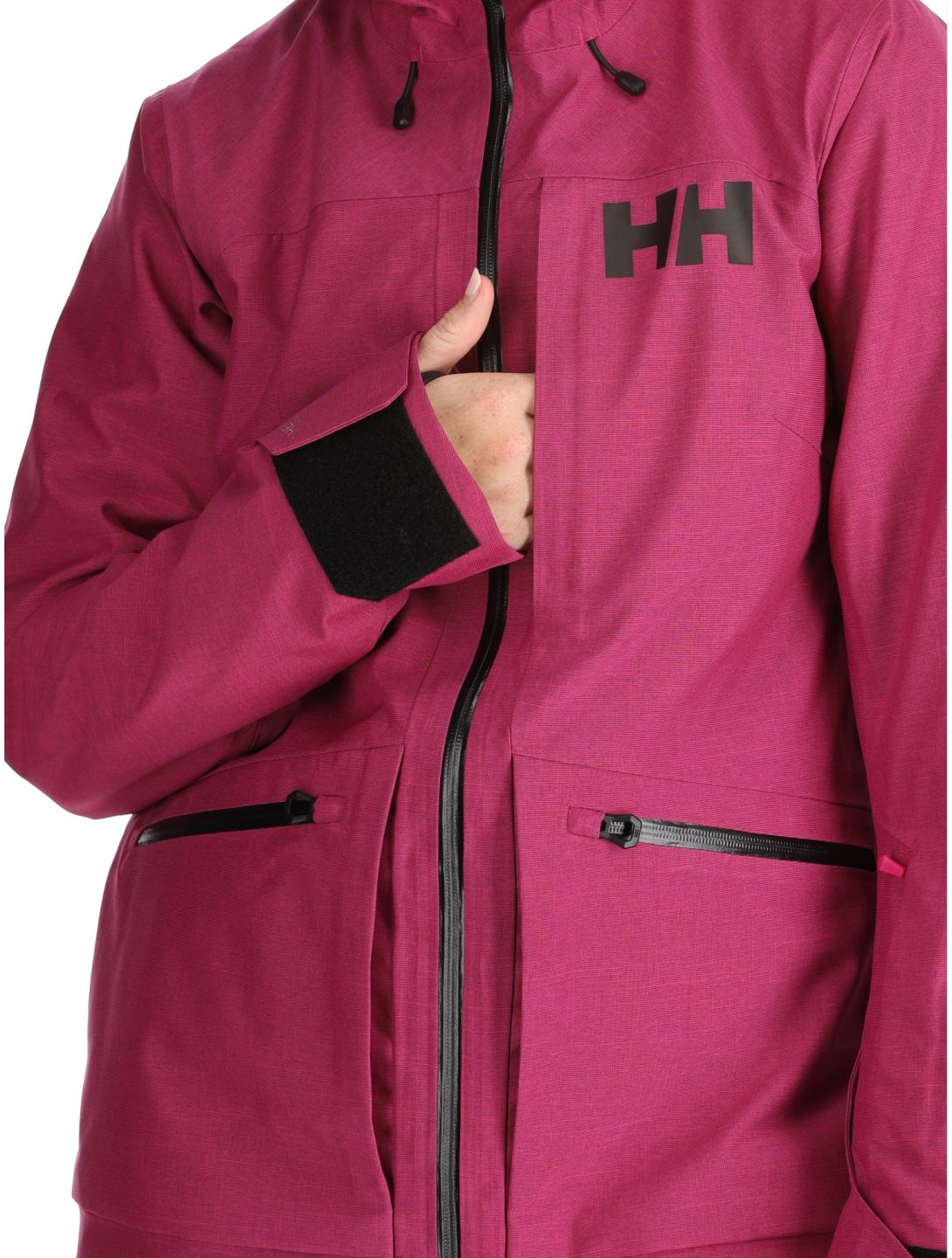 Helly Hansen, W Powderqueen 3.0 chaqueta de esquí mujeres Magenta púrpura 