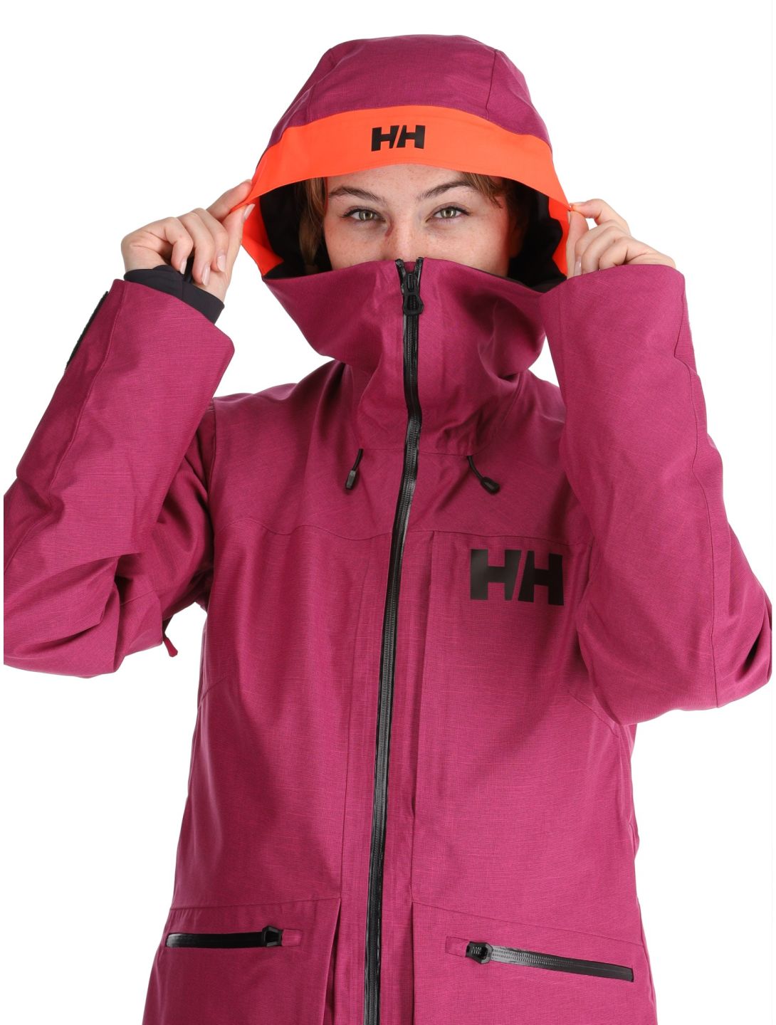 Helly Hansen, W Powderqueen 3.0 chaqueta de esquí mujeres Magenta púrpura 