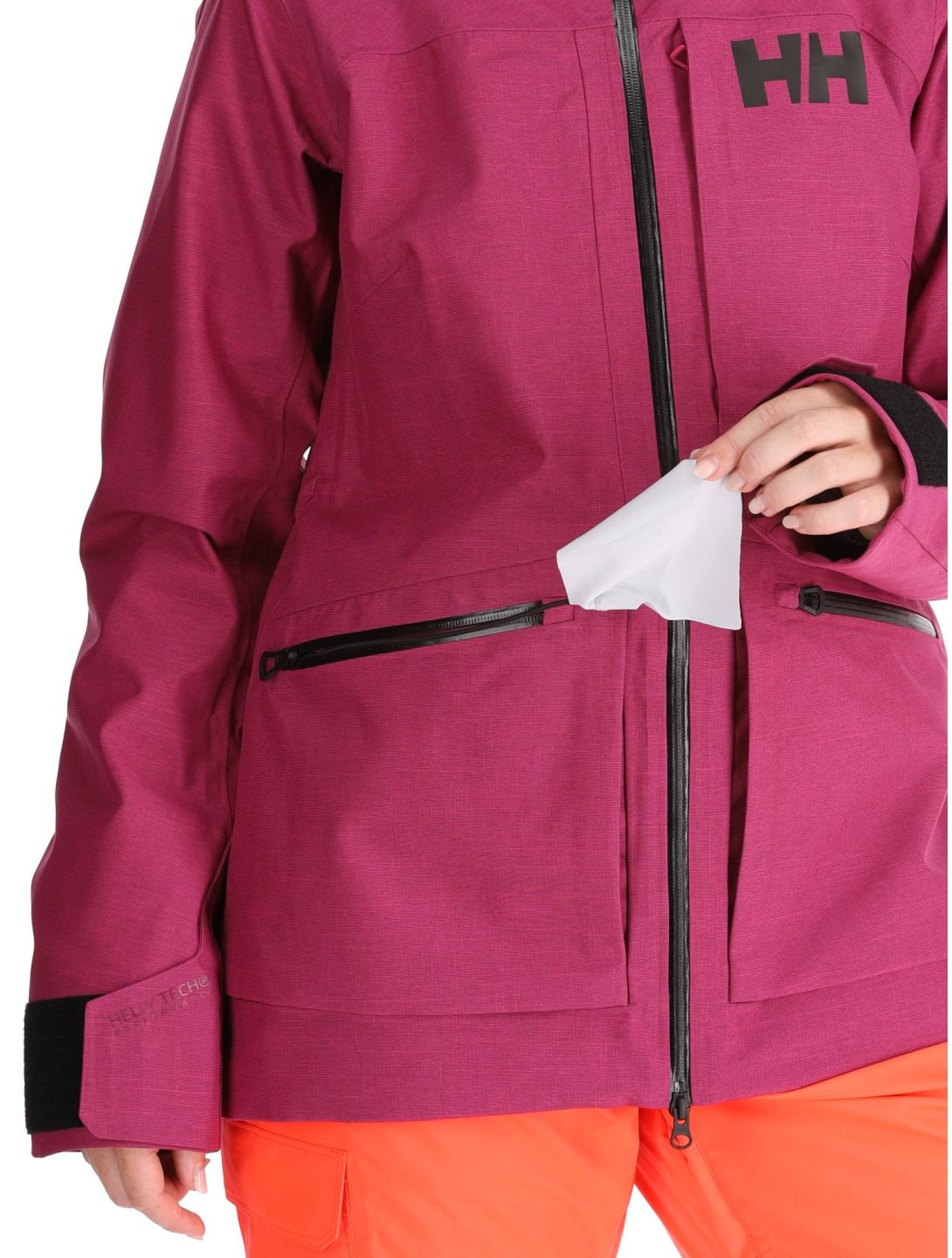 Helly Hansen, W Powderqueen 3.0 chaqueta de esquí mujeres Magenta púrpura 