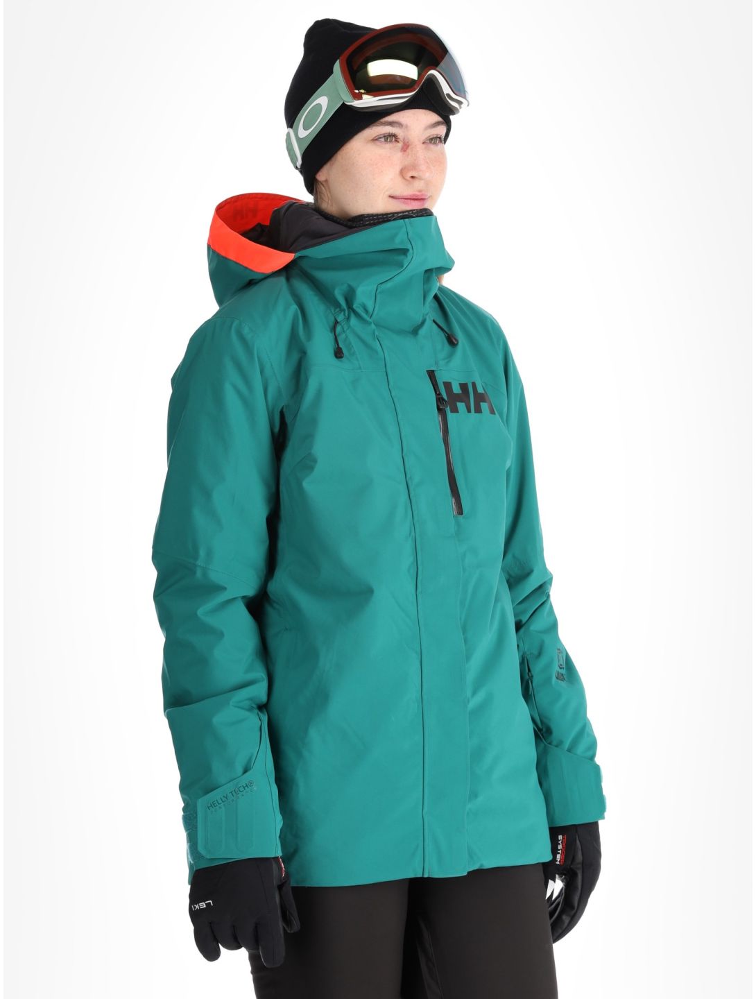 Helly Hansen, W Powshot chaqueta de esquí mujeres Emerald verde 