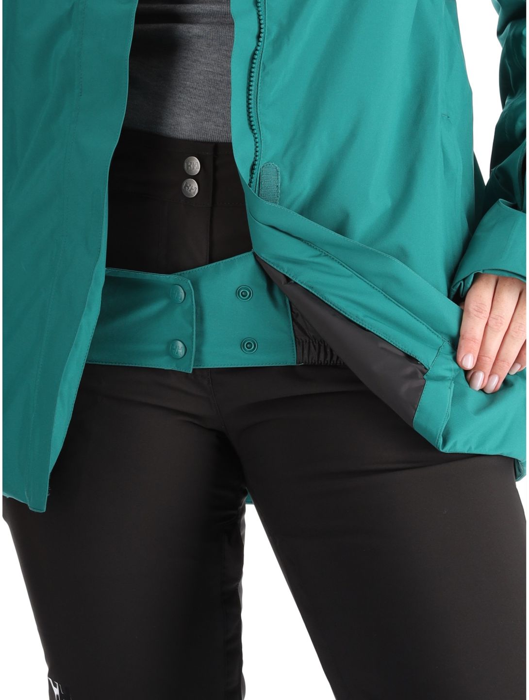 Helly Hansen, W Powshot chaqueta de esquí mujeres Emerald verde 