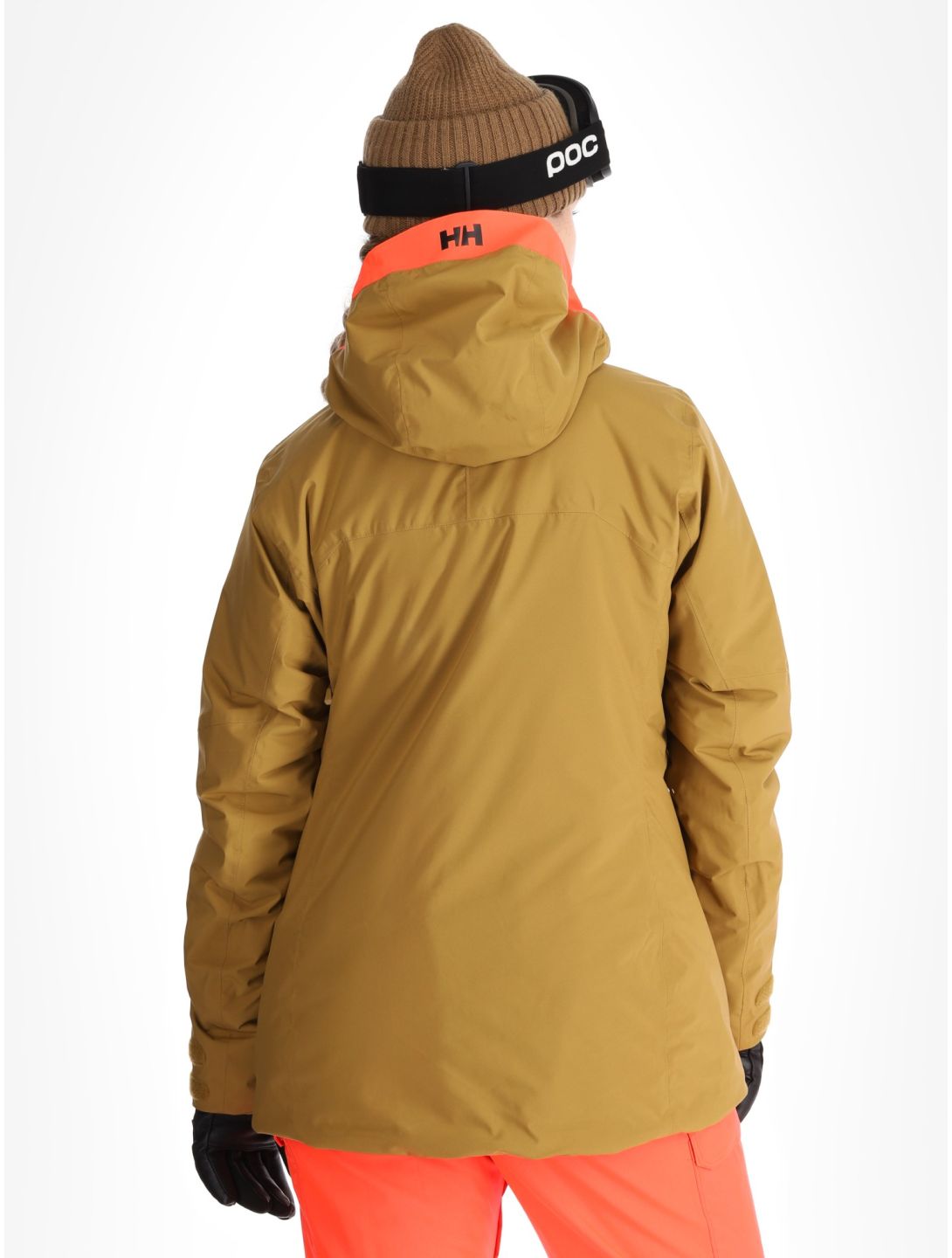 Helly Hansen, W Powshot chaqueta de esquí mujeres Lynx amarillo 