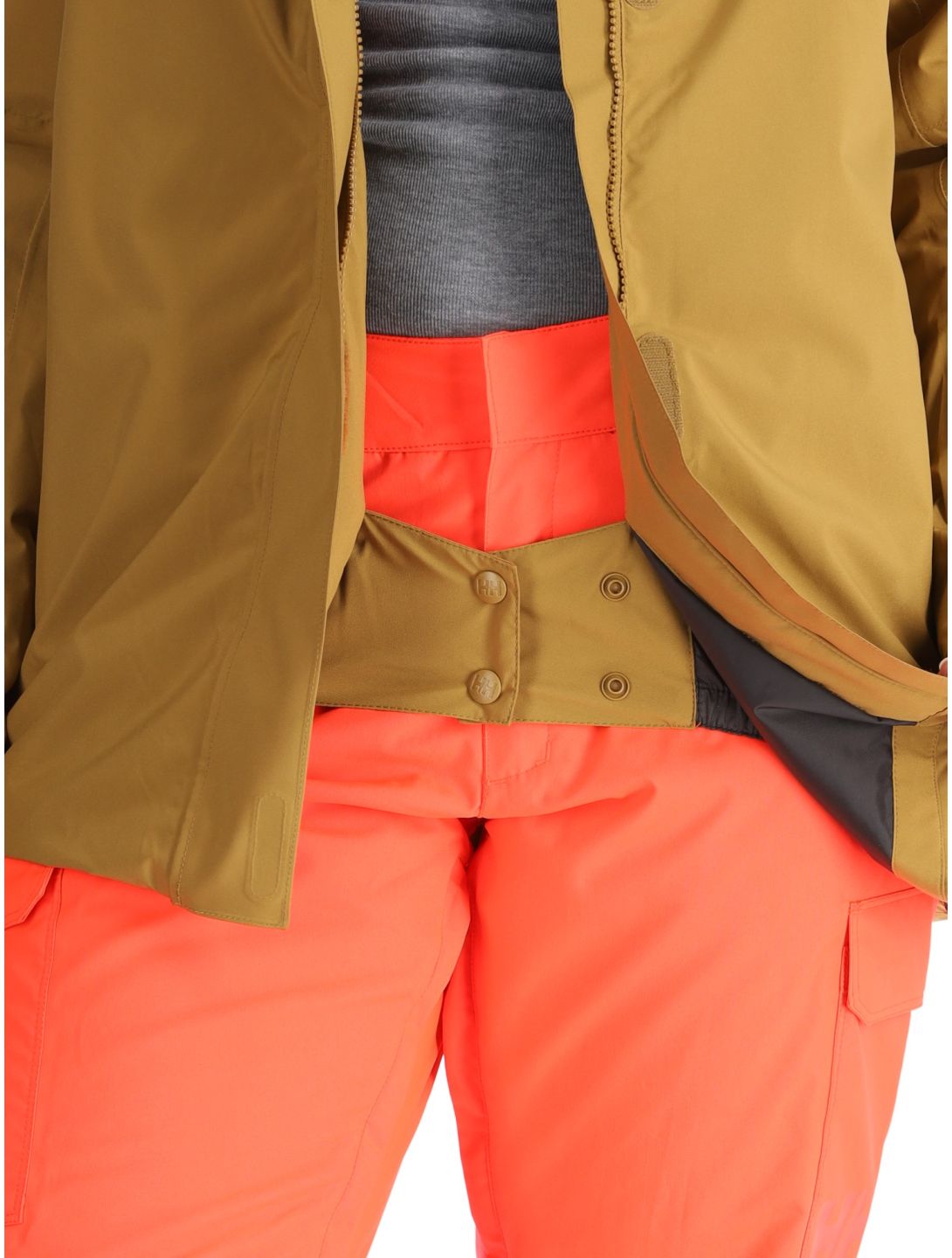 Helly Hansen, W Powshot chaqueta de esquí mujeres Lynx amarillo 