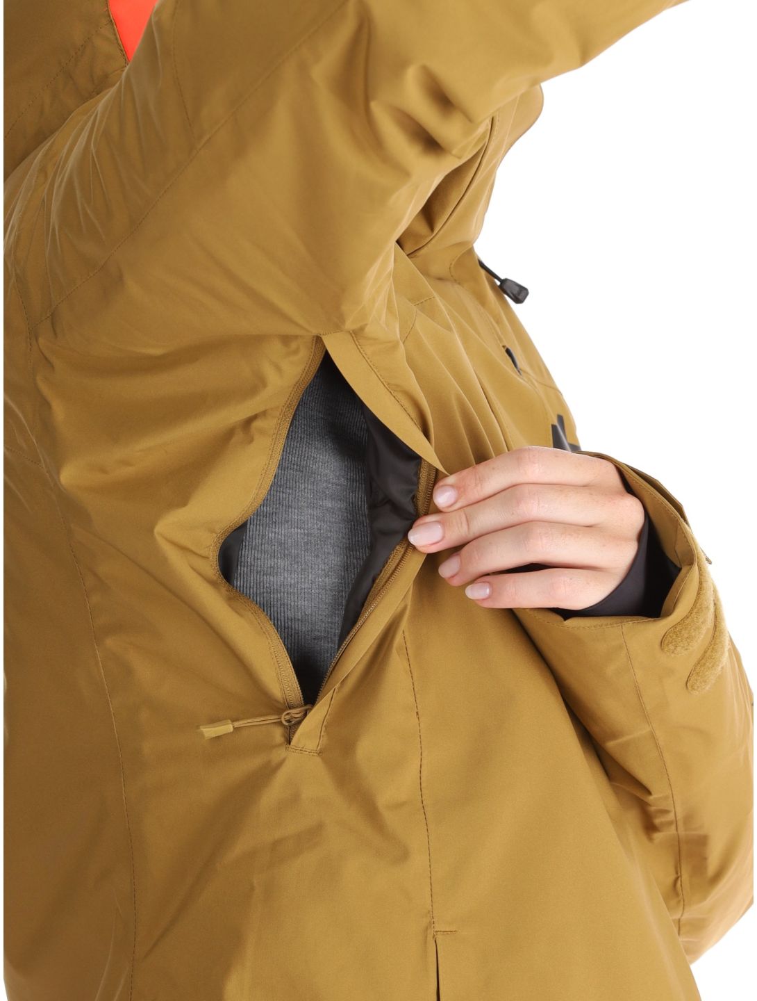 Helly Hansen, W Powshot chaqueta de esquí mujeres Lynx amarillo 