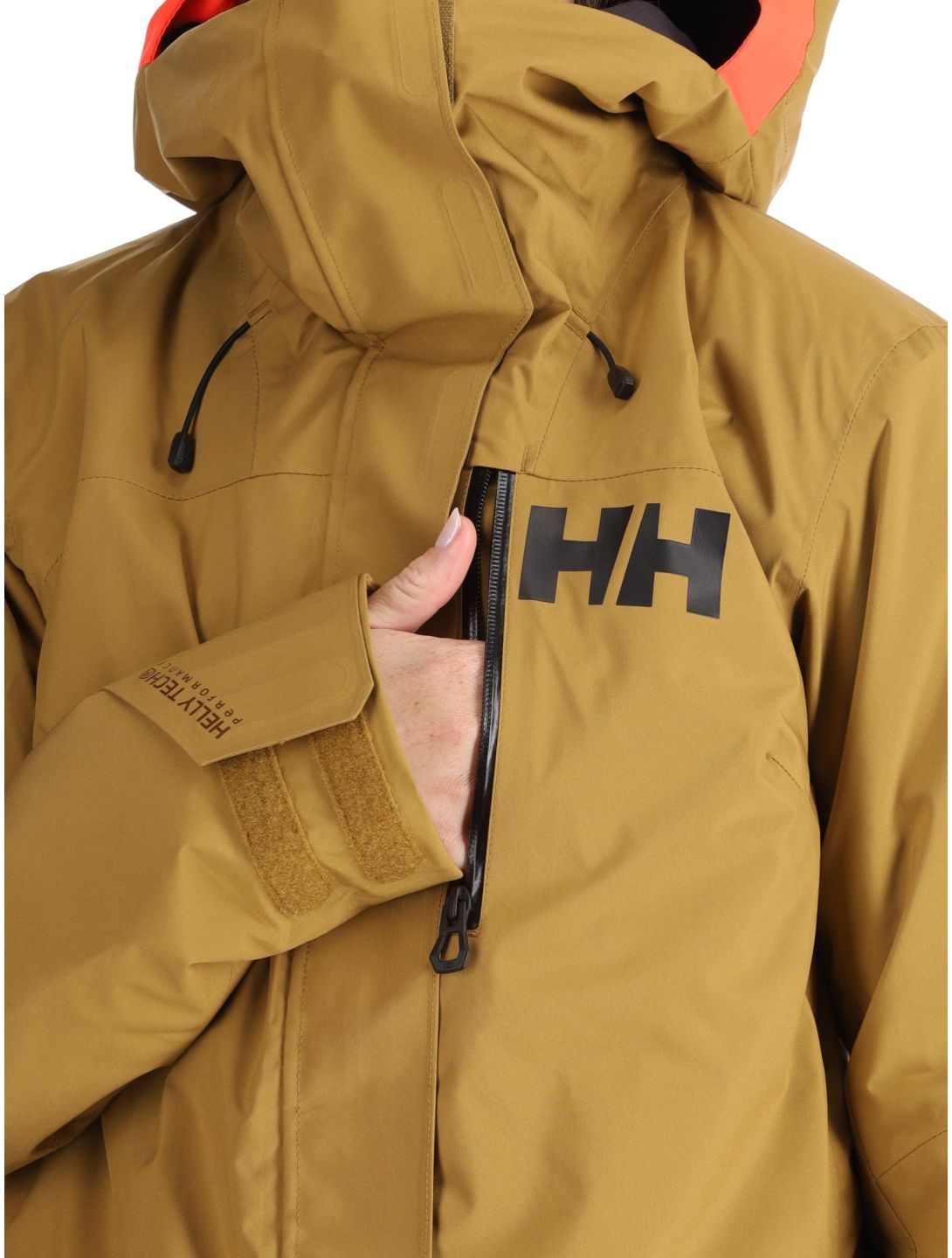 Helly Hansen, W Powshot chaqueta de esquí mujeres Lynx amarillo 