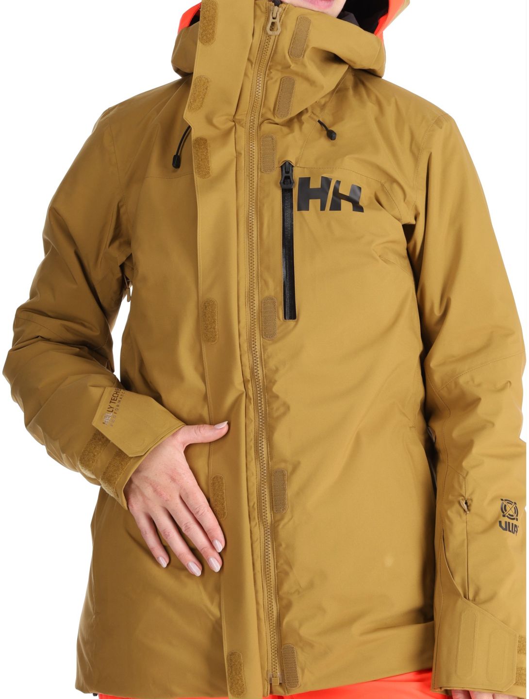 Helly Hansen, W Powshot chaqueta de esquí mujeres Lynx amarillo 