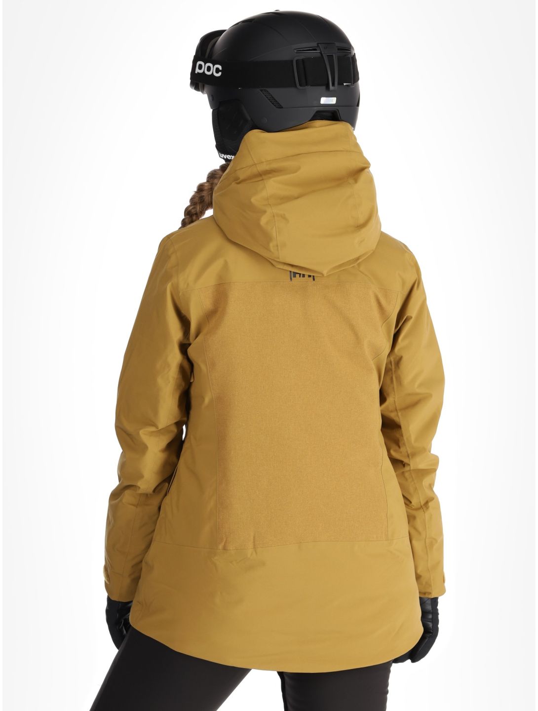 Helly Hansen, W Snowplay Long Insulated chaqueta de esquí mujeres Lynx amarillo 