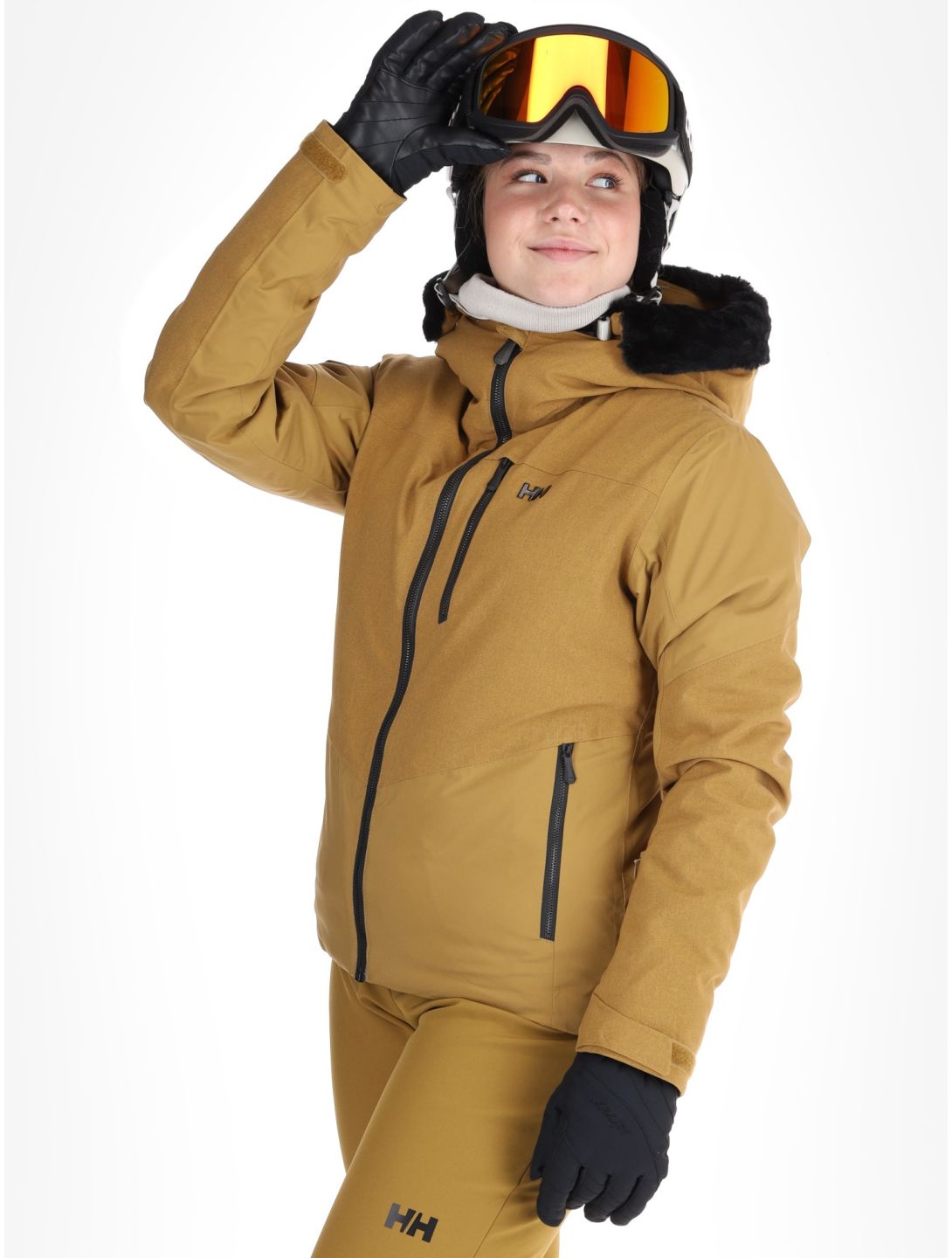 Helly Hansen, W Valdisere 2.0 chaqueta de esquí mujeres Lynx amarillo 