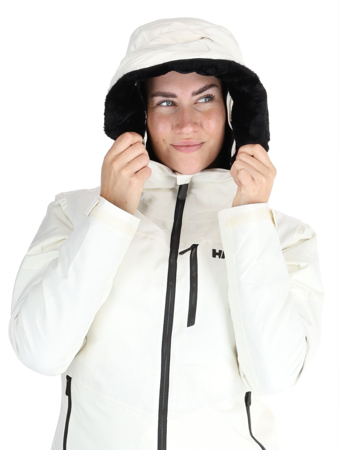 Helly Hansen, W Valdisere 2.0 chaqueta de esquí mujeres Snow blanco 