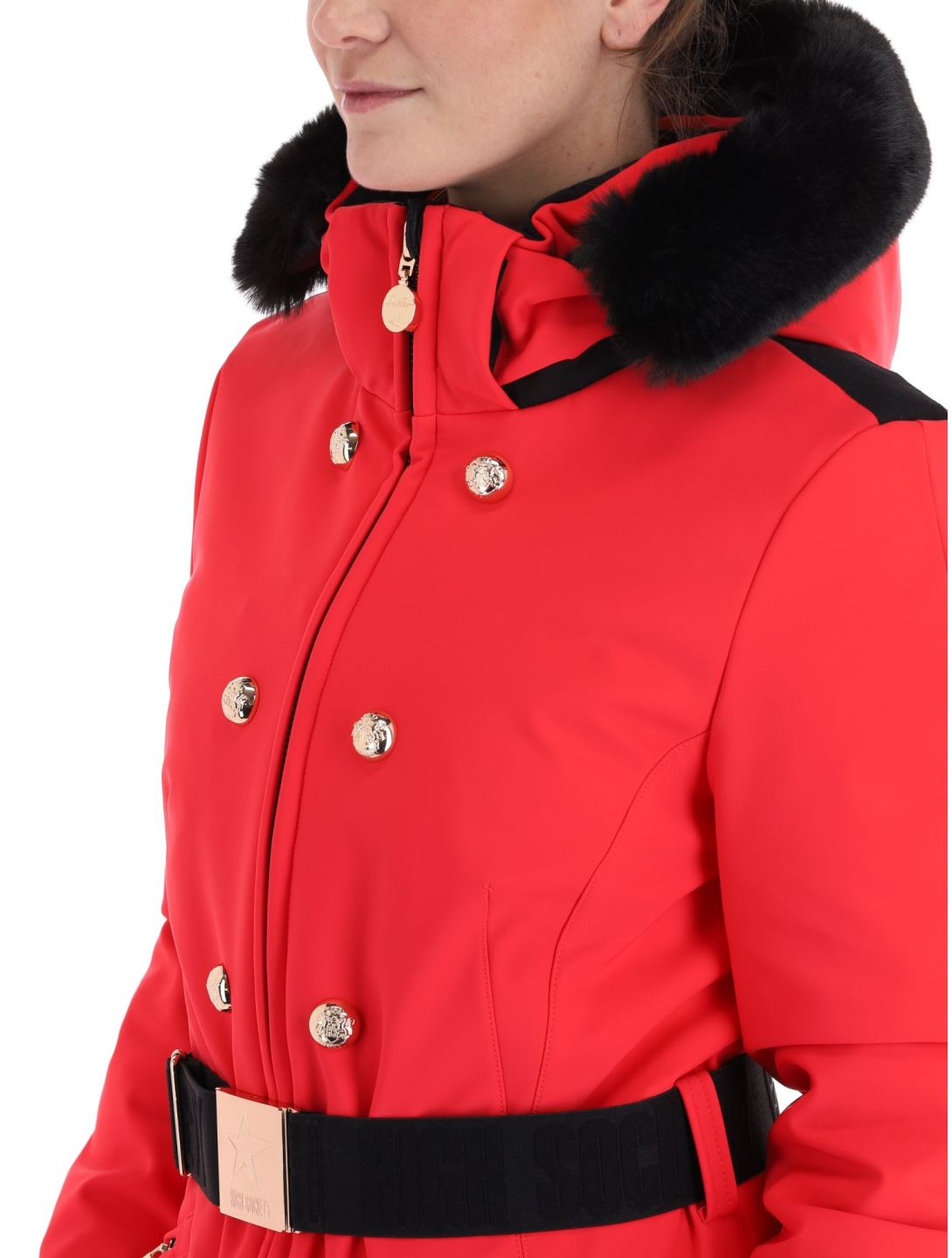 High Society, Scarlett chaqueta de esquí mujeres Red rojo 