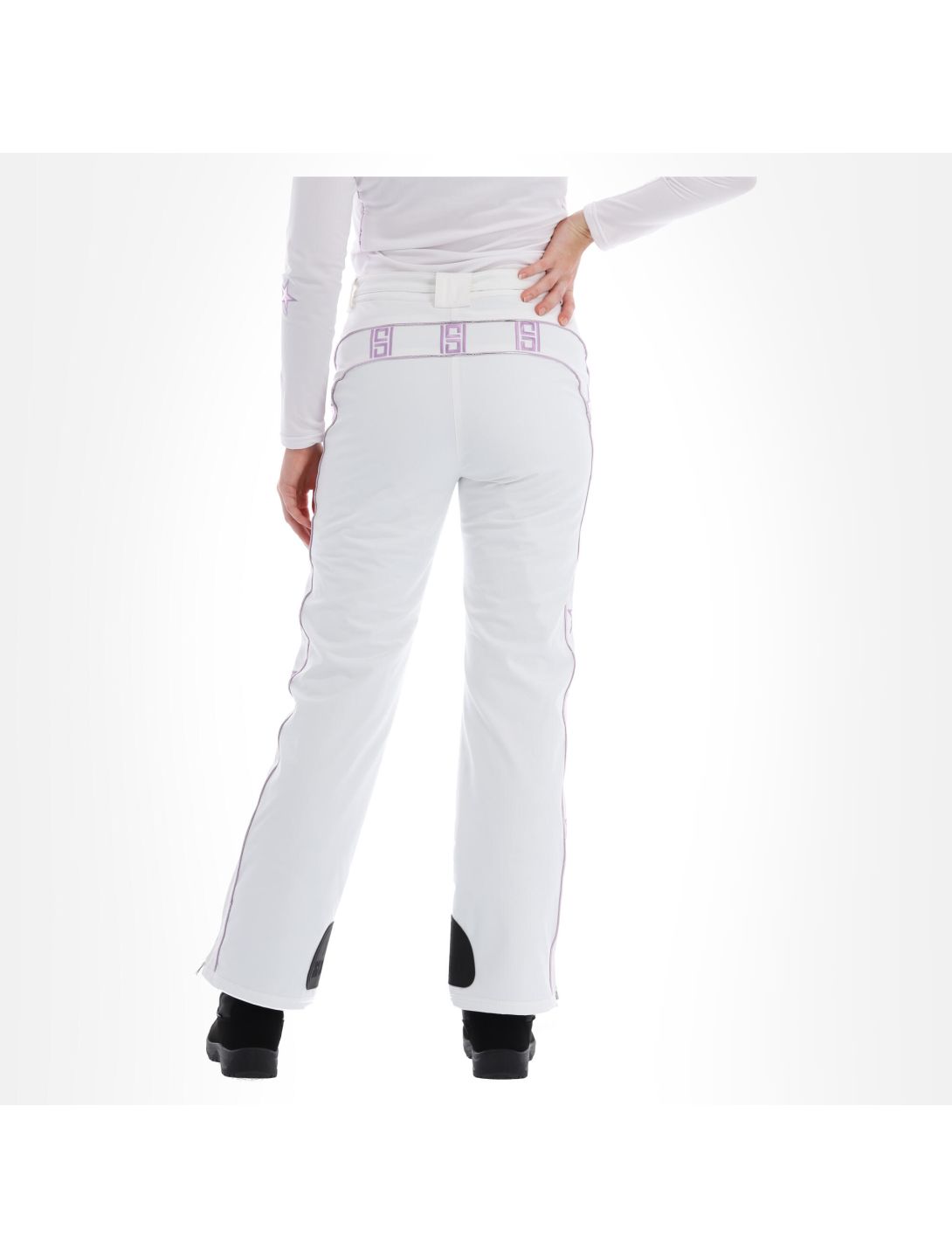 High Society, Jil pantalones de esquí mujeres lila blanco, púrpura 