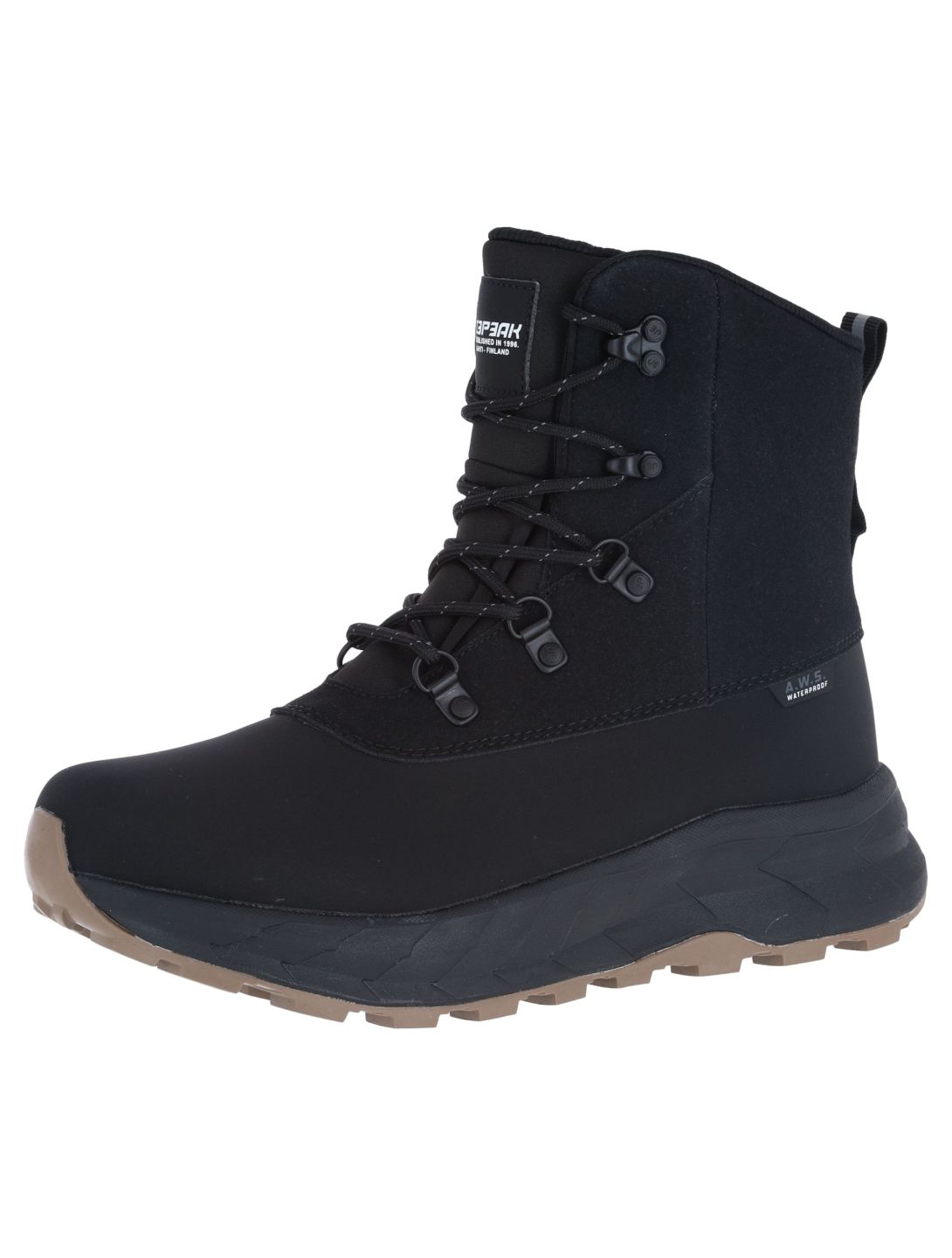 Icepeak, Aitoo MR botas de nieve hombres Black negro 