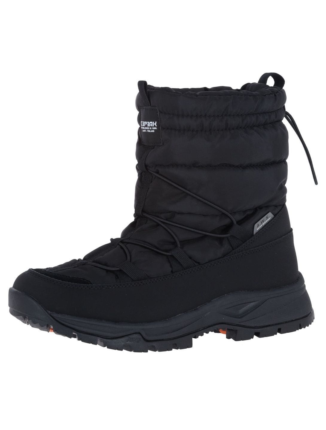 Icepeak, Ajaccio MR botas de nieve hombres Black negro 