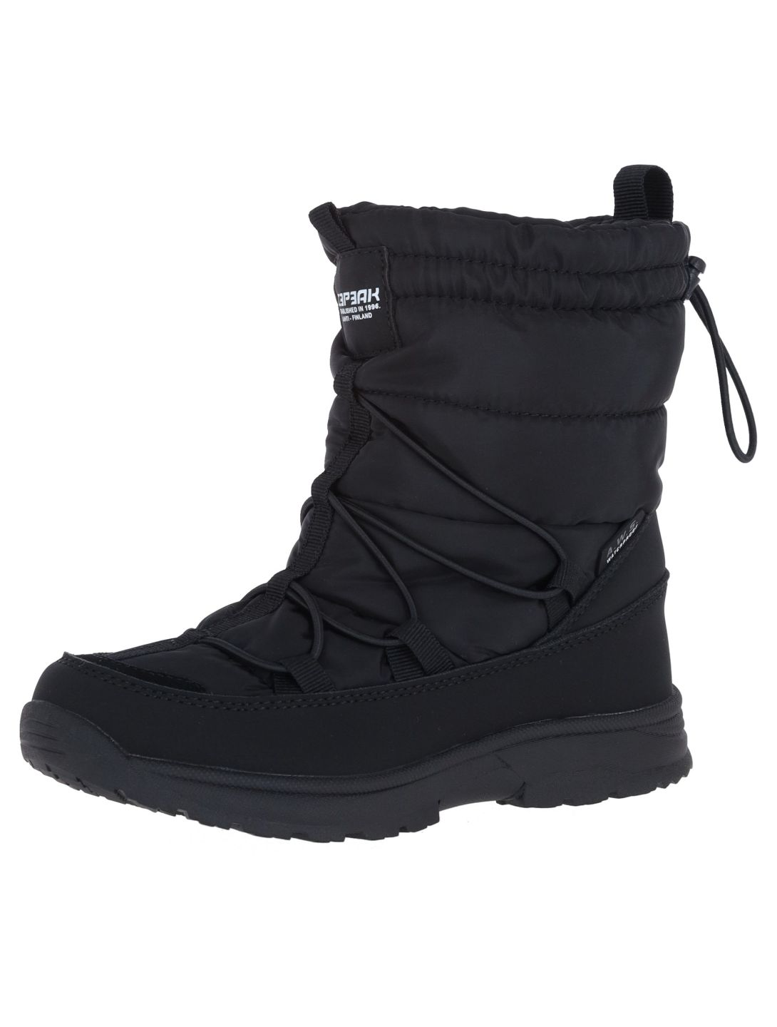 Icepeak, Albi JR botas de nieve niños Black negro 