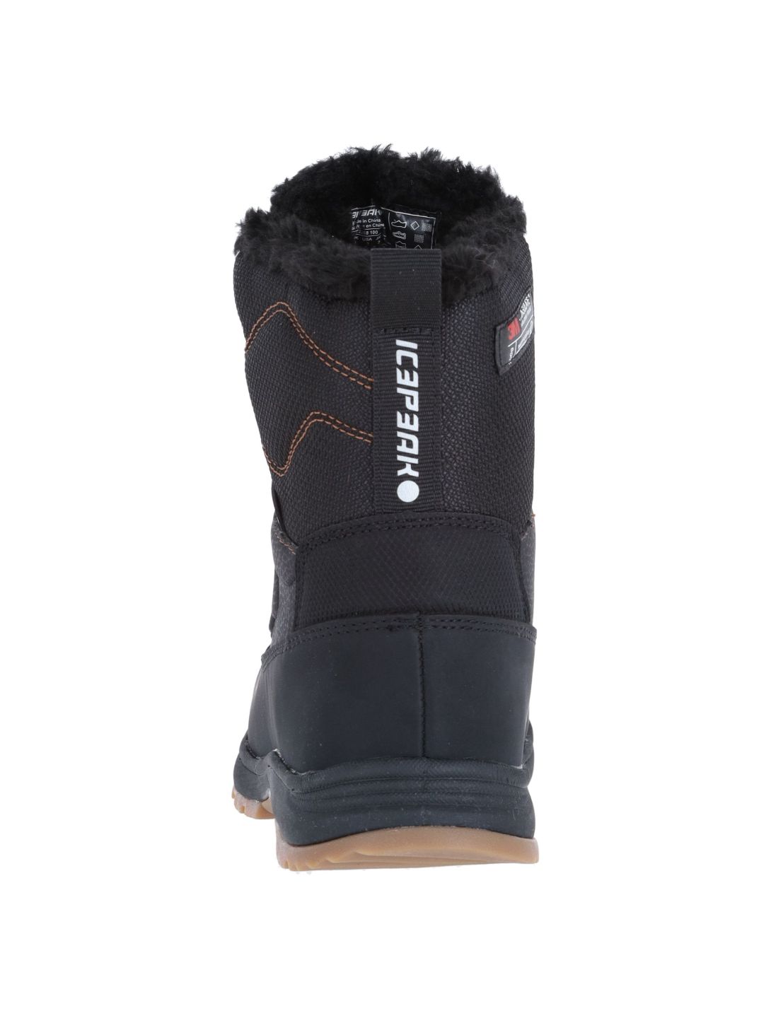 Icepeak, Alofi Jr botas de nieve niños Black negro 