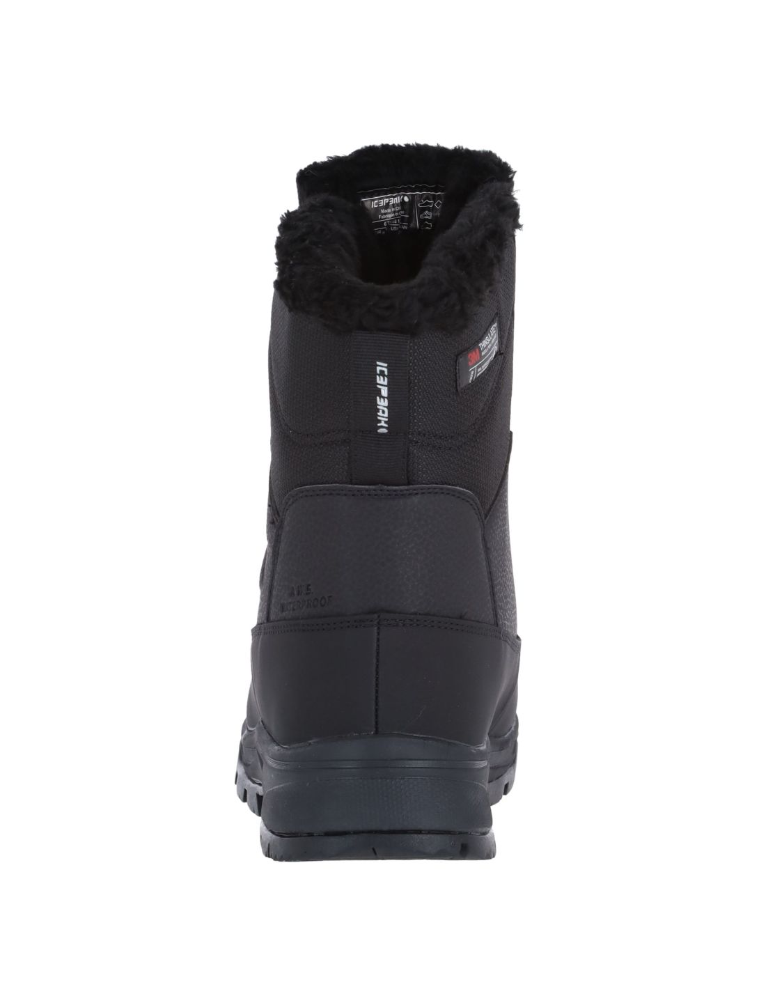 Icepeak, Alofi MR botas de nieve hombres Black negro 