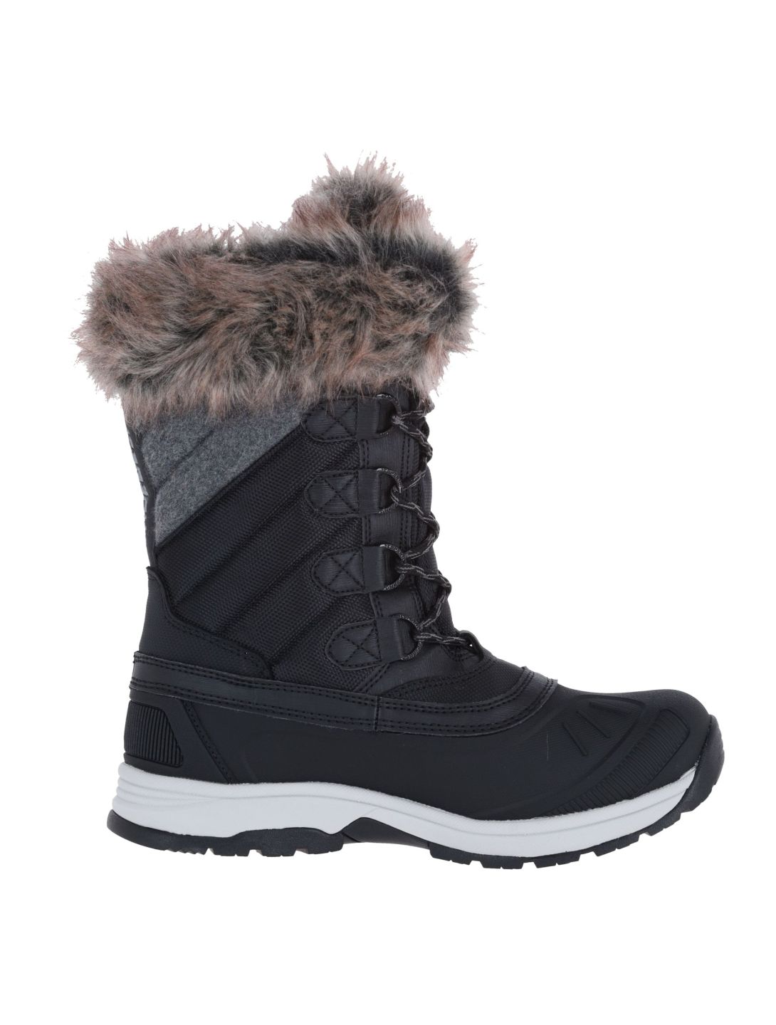 Icepeak, Ansina MS botas de nieve mujeres Black negro 