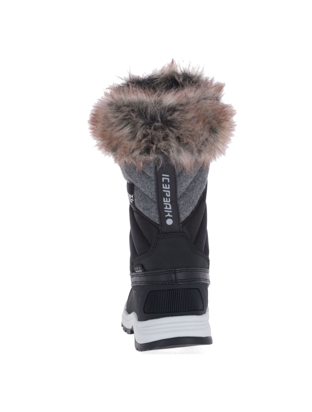 Icepeak, Ansina MS botas de nieve mujeres Black negro 