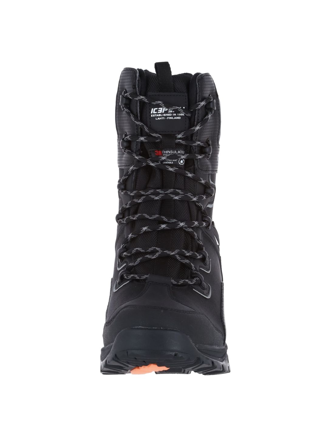 Icepeak, Arlon MR botas de nieve hombres Black negro 