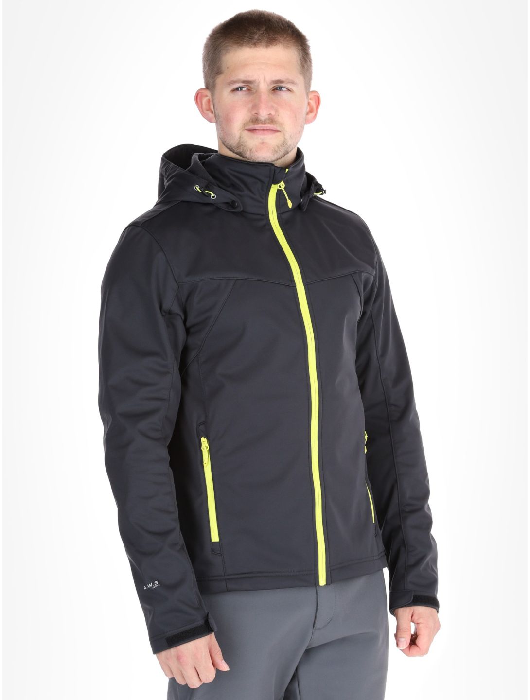 Icepeak, Biggs chaqueta de esquí softshell hombres Anthracite gris 