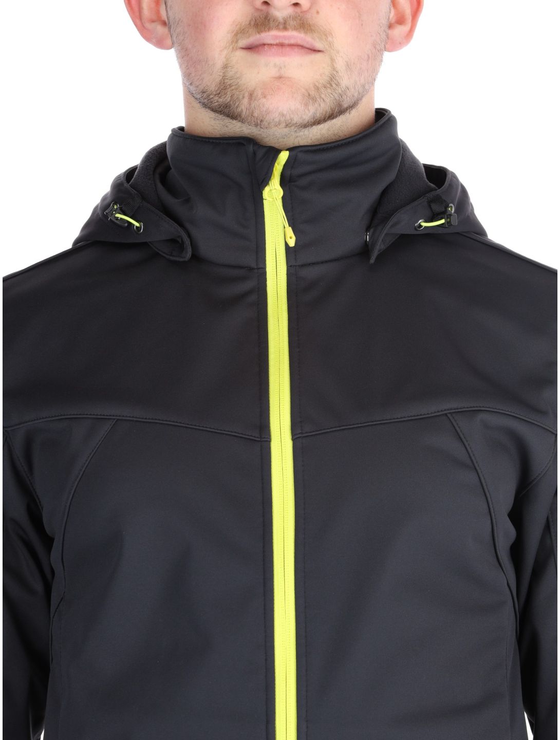 Icepeak, Biggs chaqueta de esquí softshell hombres Anthracite gris 