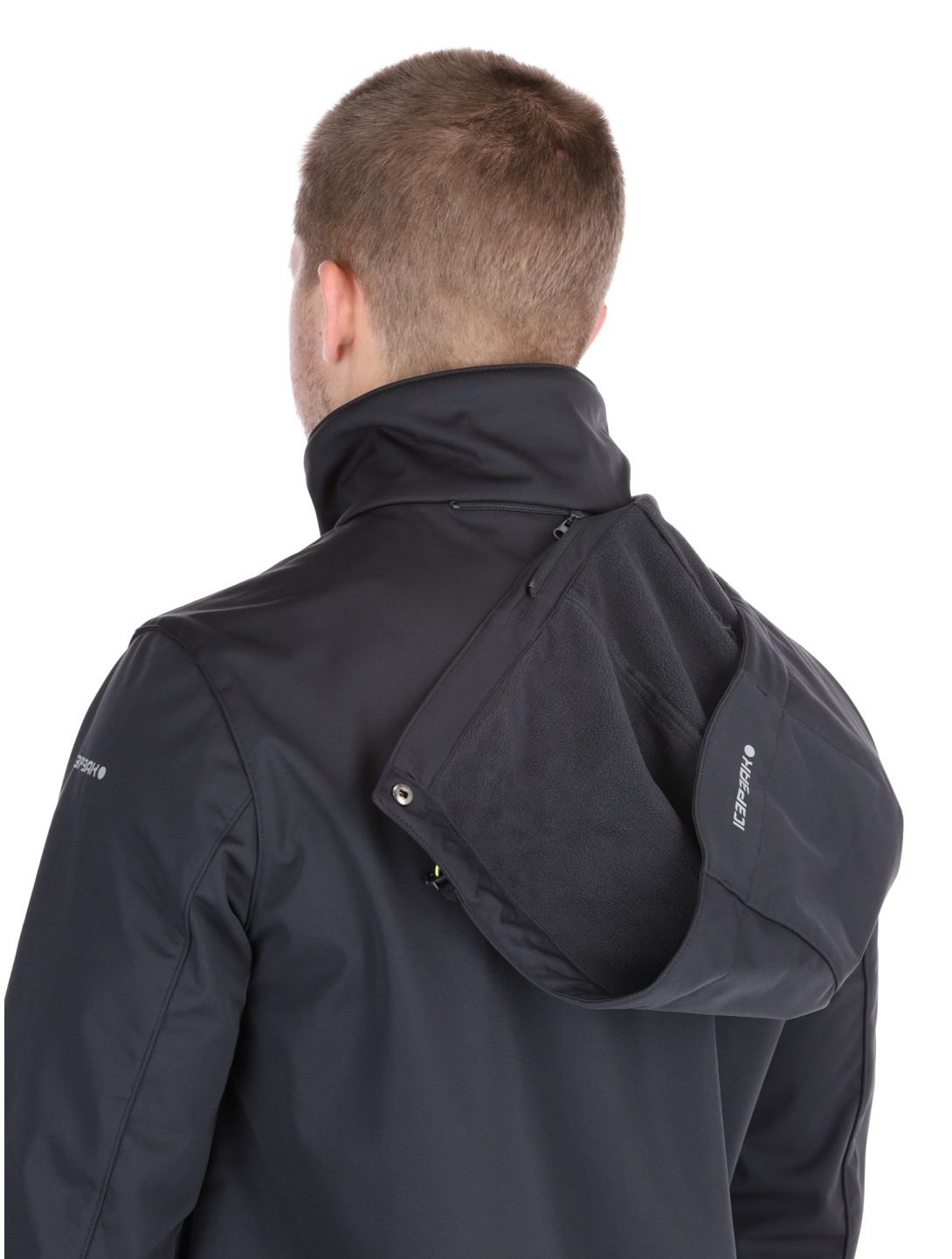 Icepeak, Biggs chaqueta de esquí softshell hombres Anthracite gris 