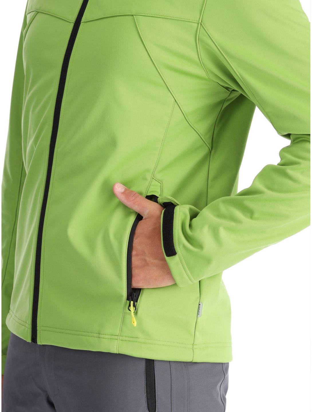 Icepeak, Biggs chaqueta de esquí softshell hombres Asparagus verde 