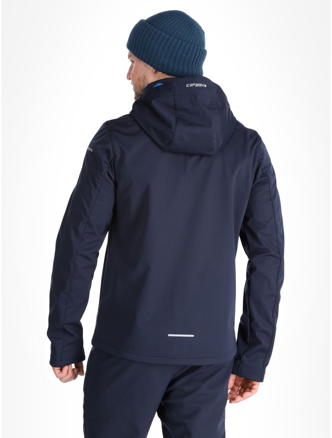 Icepeak, Biggs chaqueta de esquí softshell hombres Blauw azul 