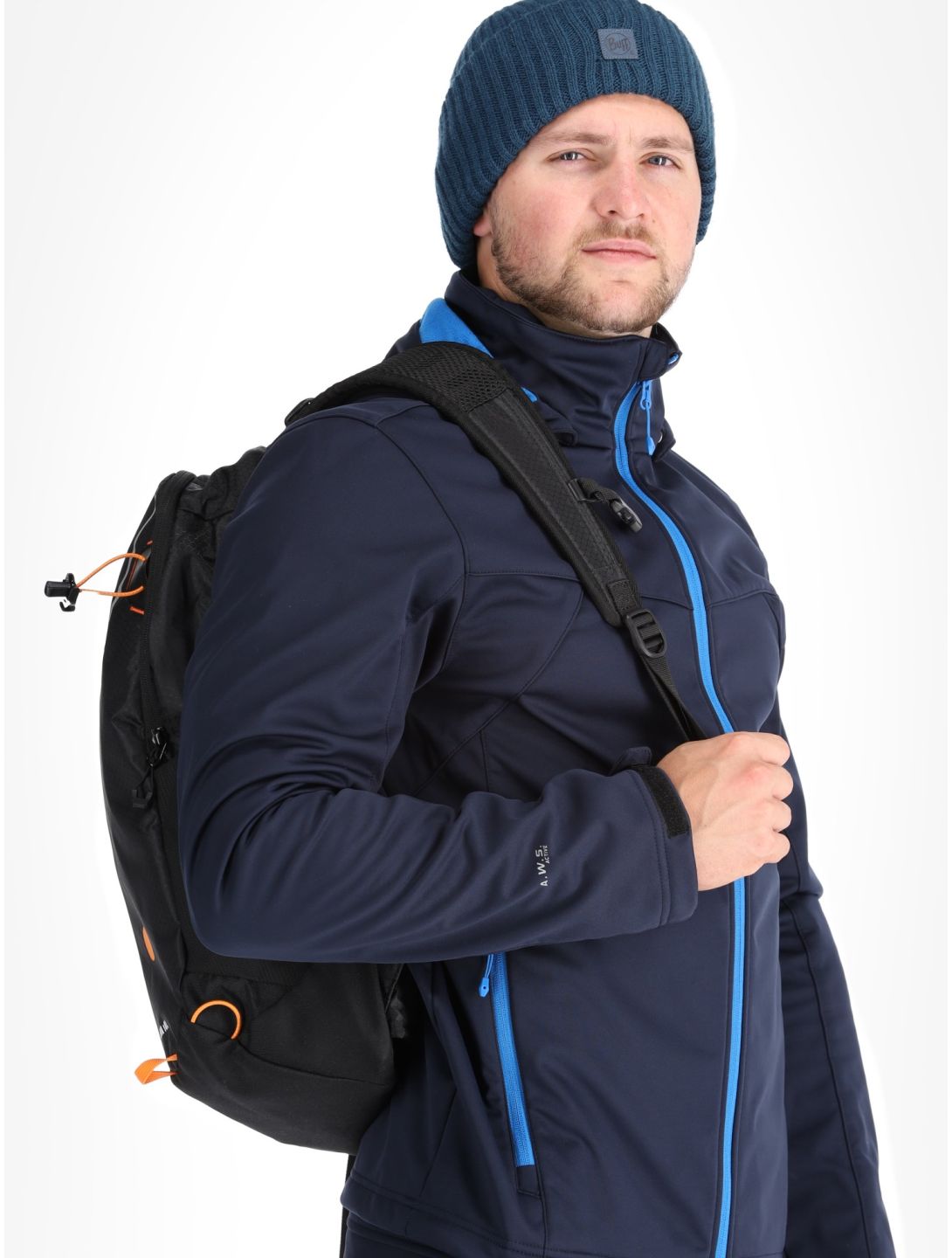 Icepeak, Biggs chaqueta de esquí softshell hombres Blauw azul 