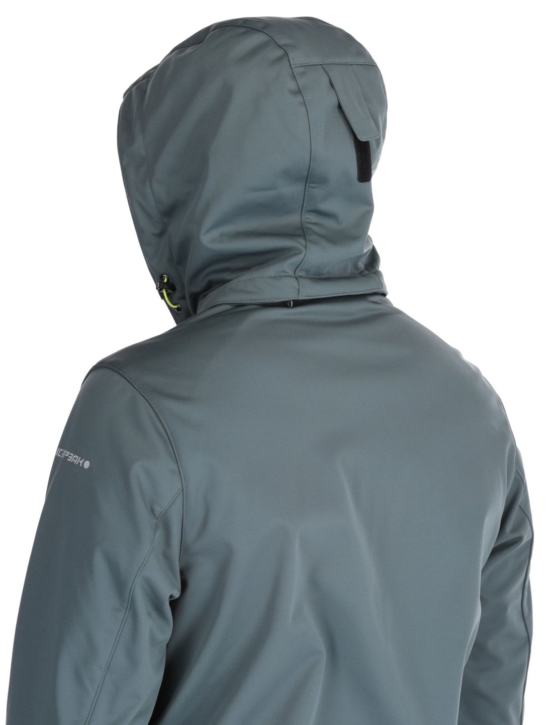 Icepeak, Biggs chaqueta de esquí softshell hombres Dark Olive verde 