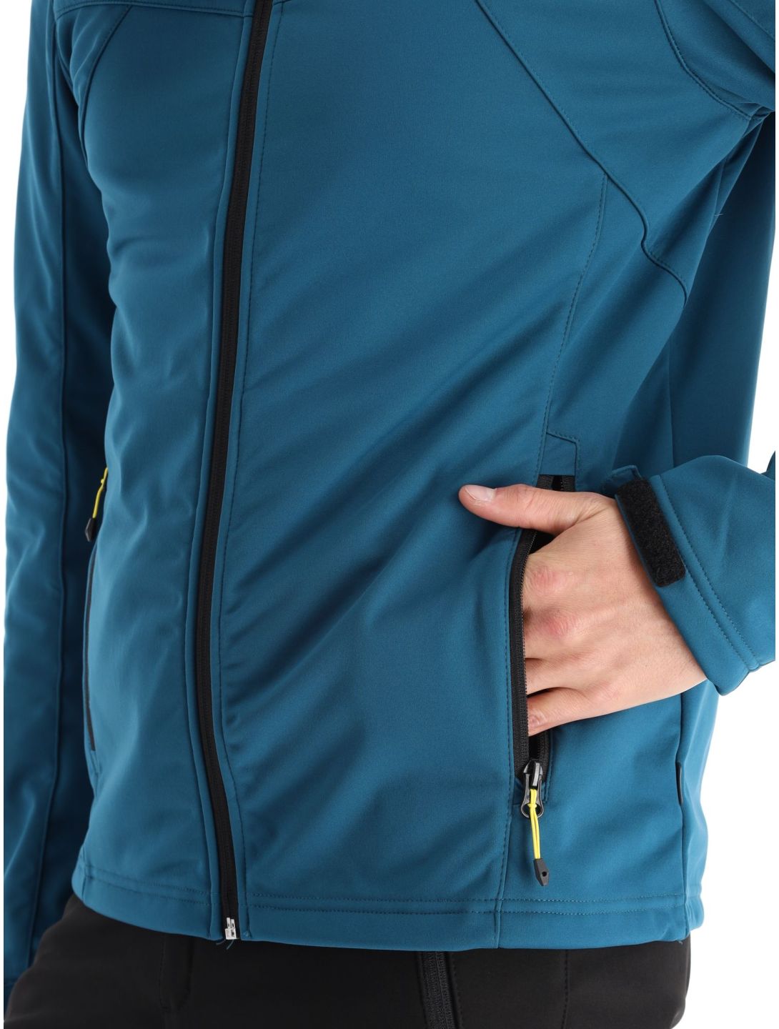 Icepeak, Biggs chaqueta de esquí softshell hombres turquoise azul 