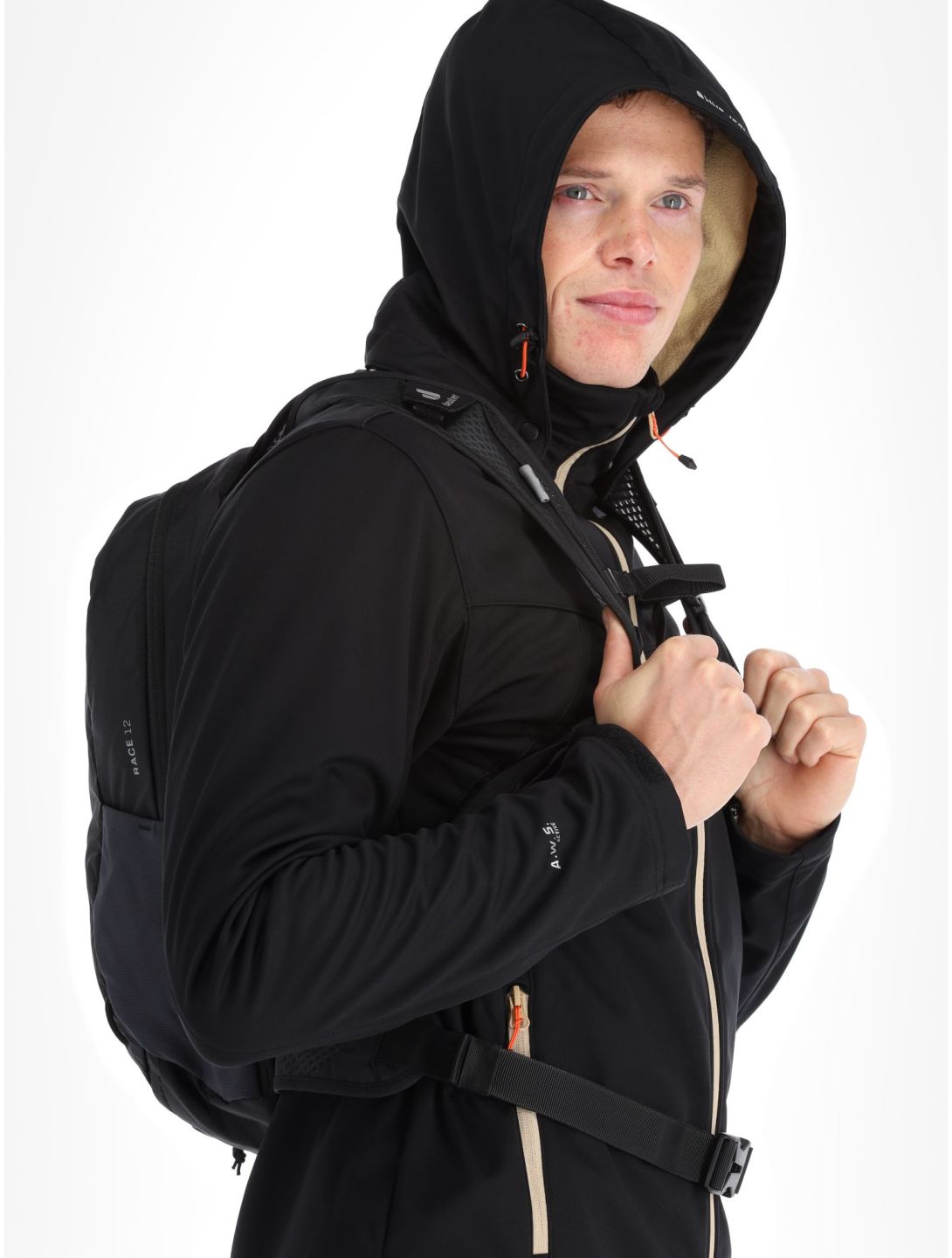 Icepeak, Biggs chaqueta de esquí softshell hombres negro 