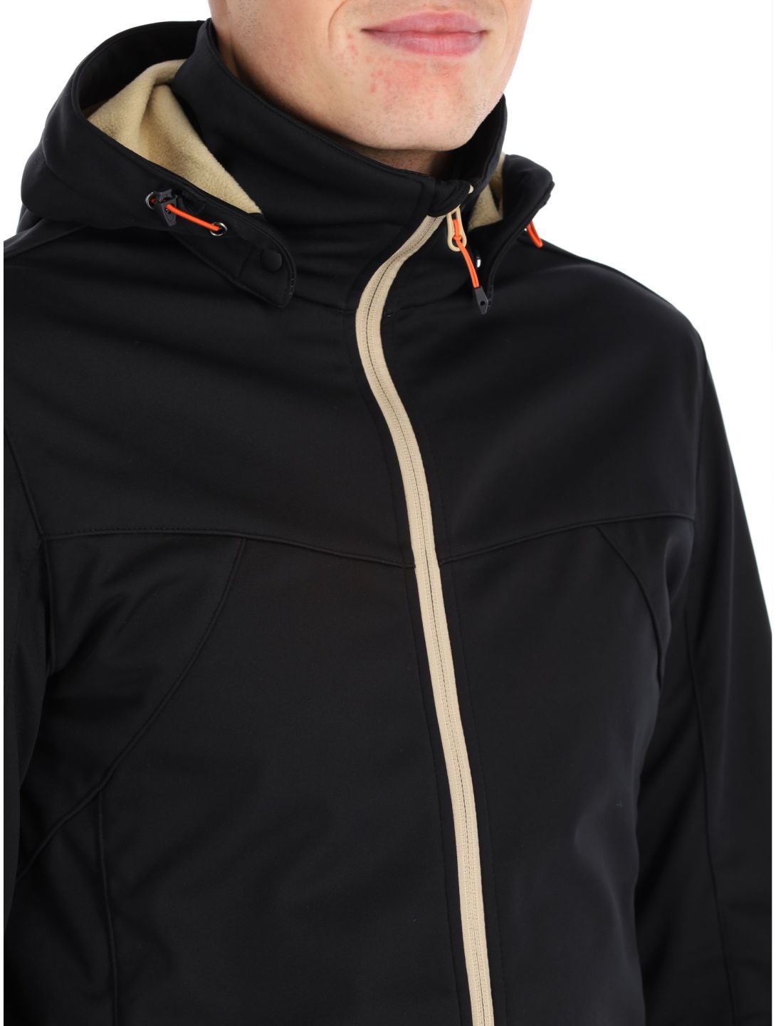 Icepeak, Biggs chaqueta de esquí softshell hombres negro 