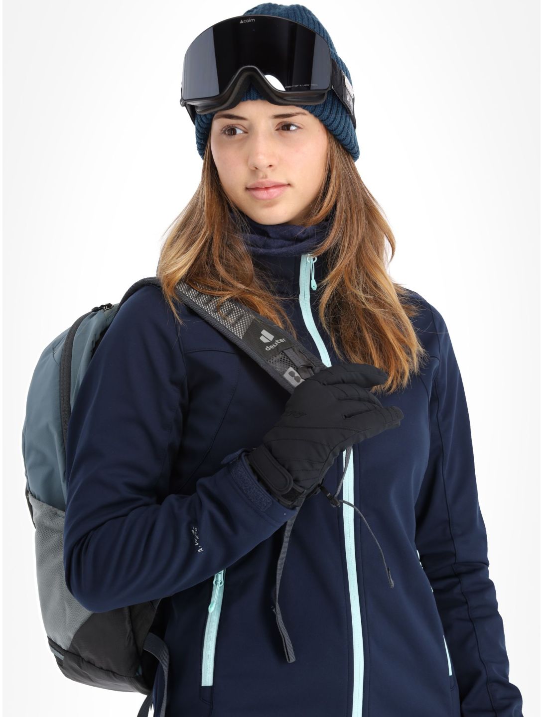 Icepeak, Boise chaqueta de esquí softshell mujeres azul 