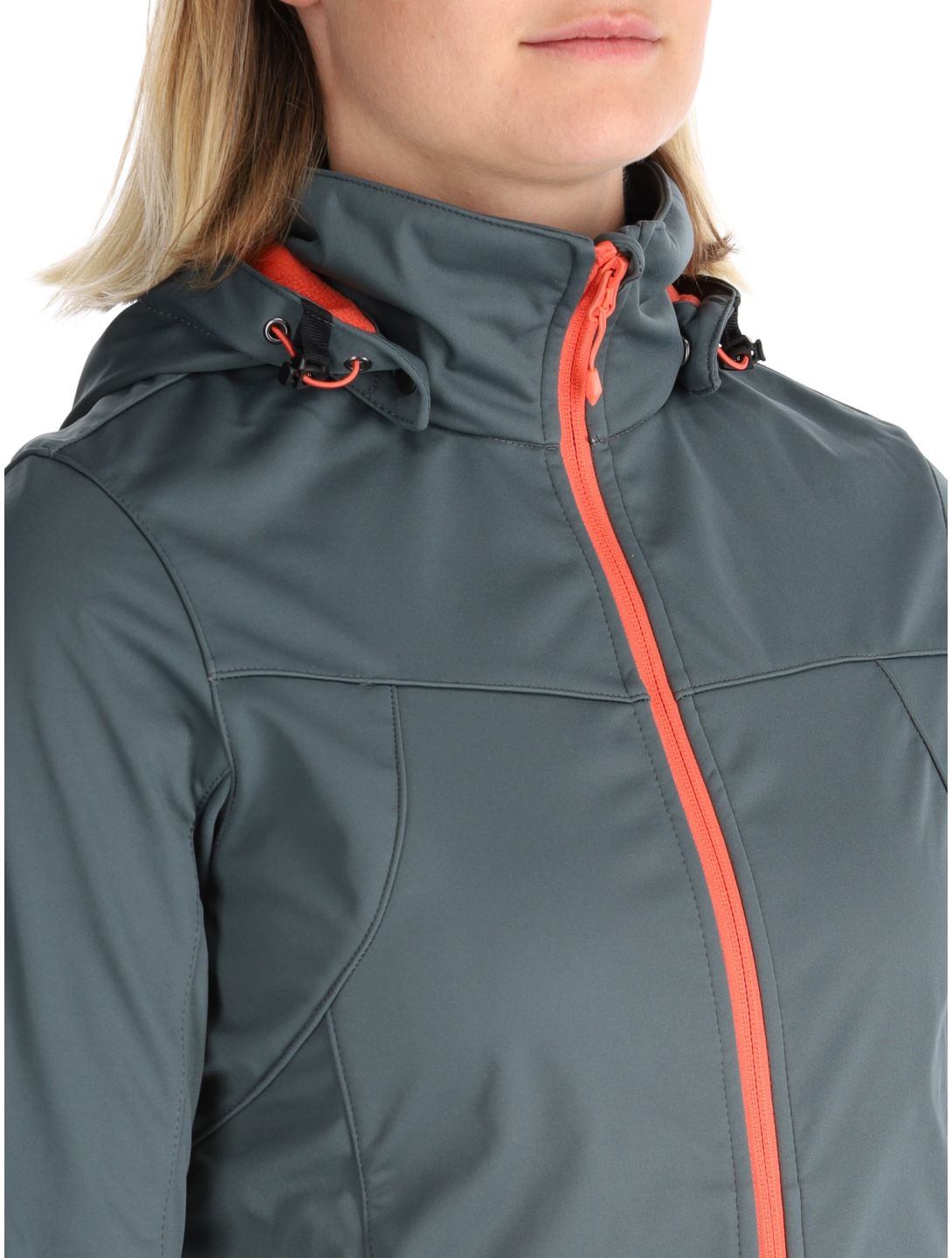 Icepeak, Boise chaqueta de esquí softshell mujeres Green verde 