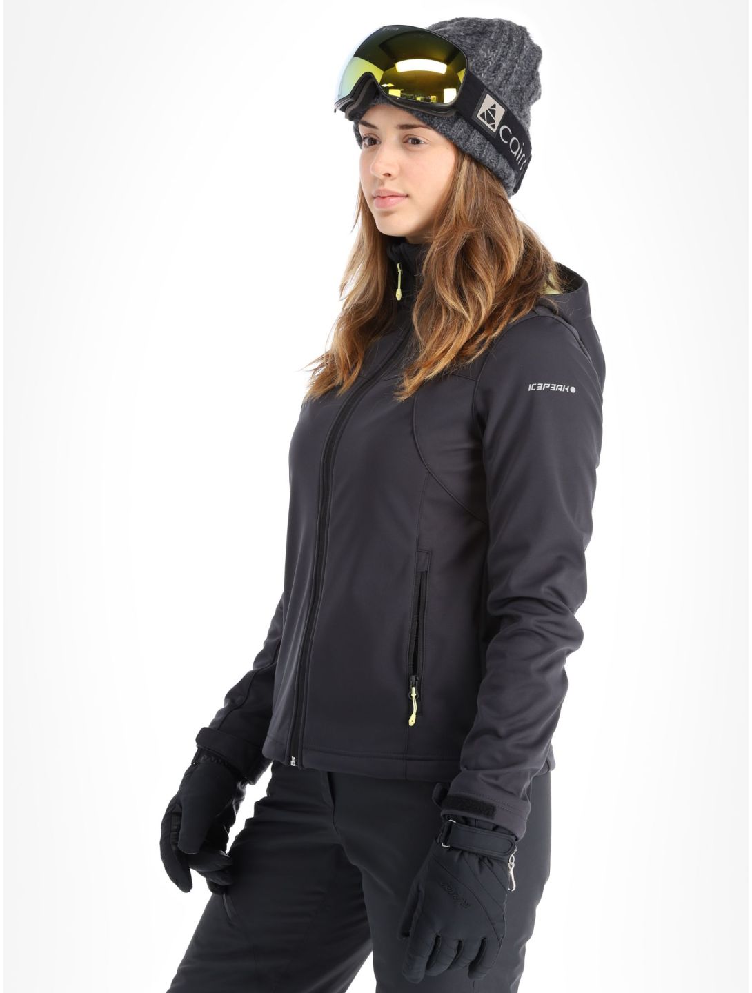 Icepeak, Boise chaqueta de esquí softshell mujeres gris 