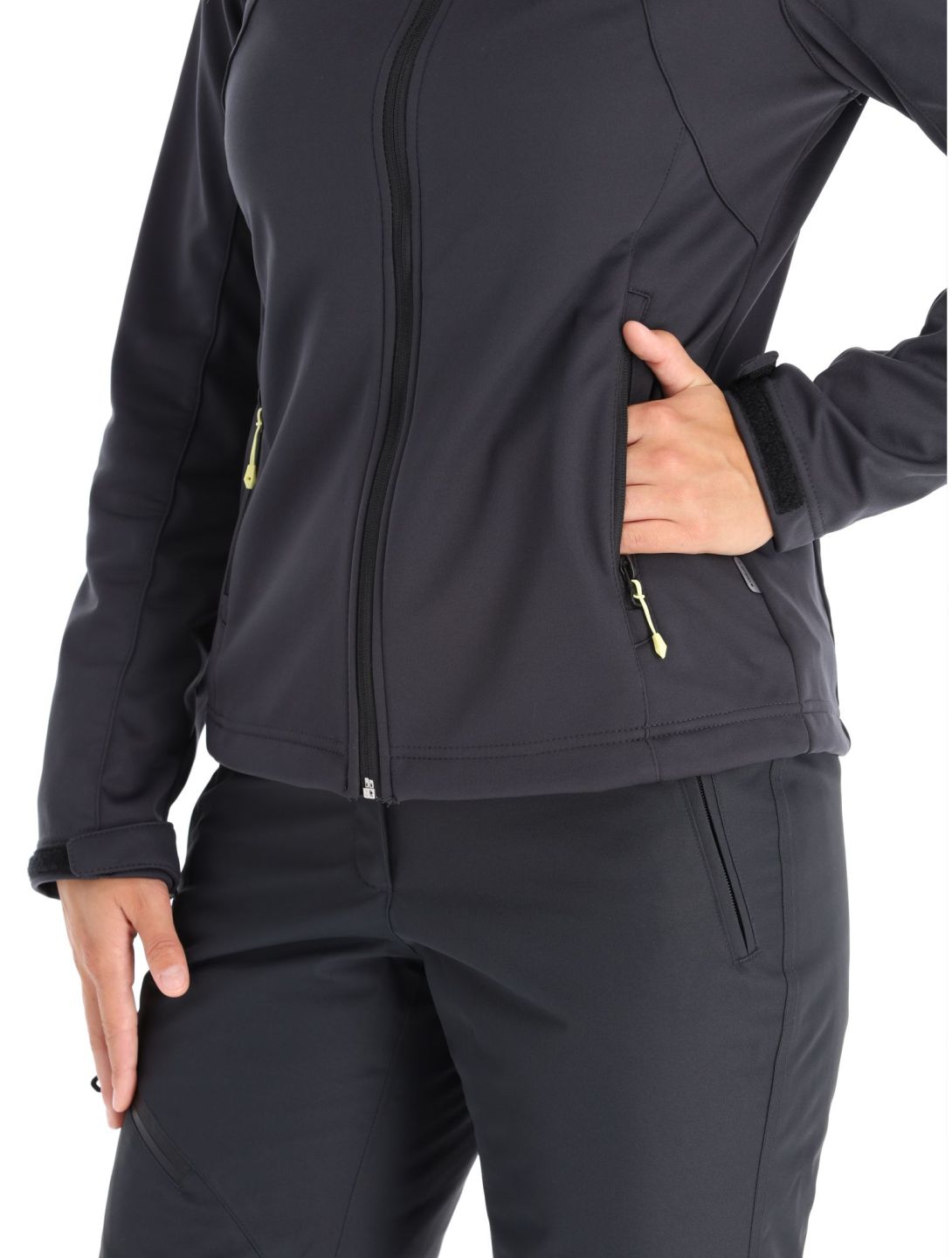 Icepeak, Boise chaqueta de esquí softshell mujeres gris 